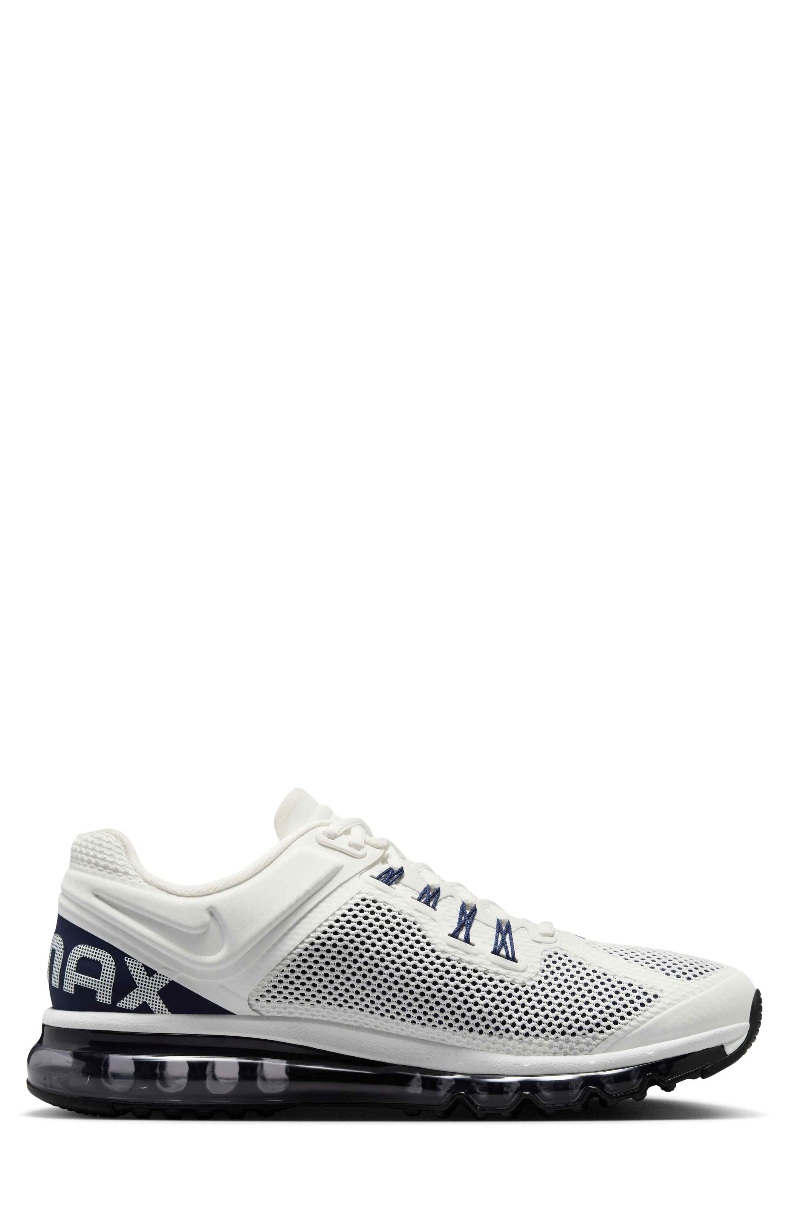 Nike Air Max 2013 Sneaker in Summit White/Black/Midnight at Nordstrom - 6