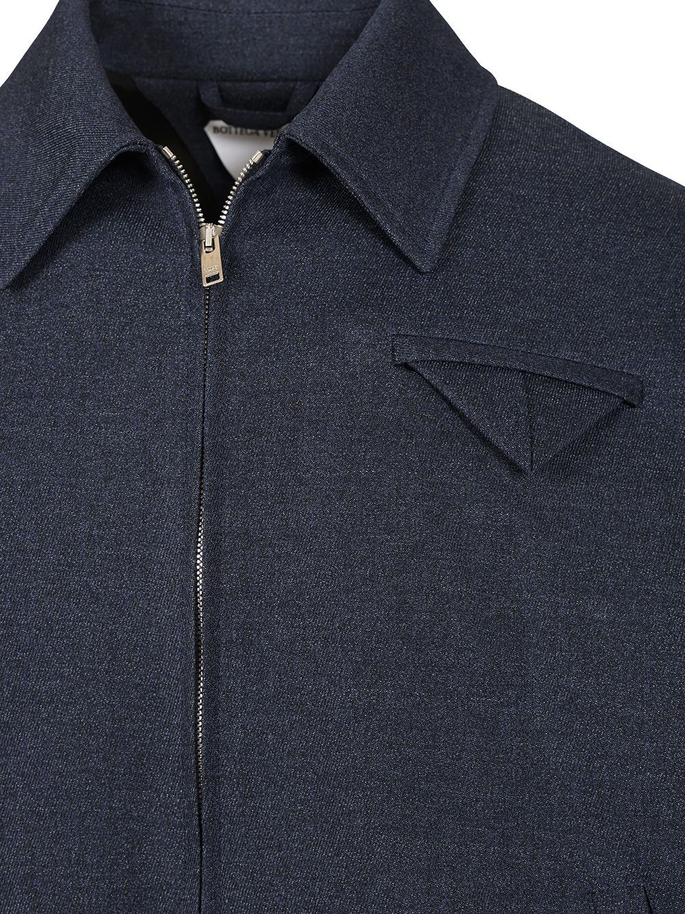 Melange Wool Jacket Jackets Blue - 5
