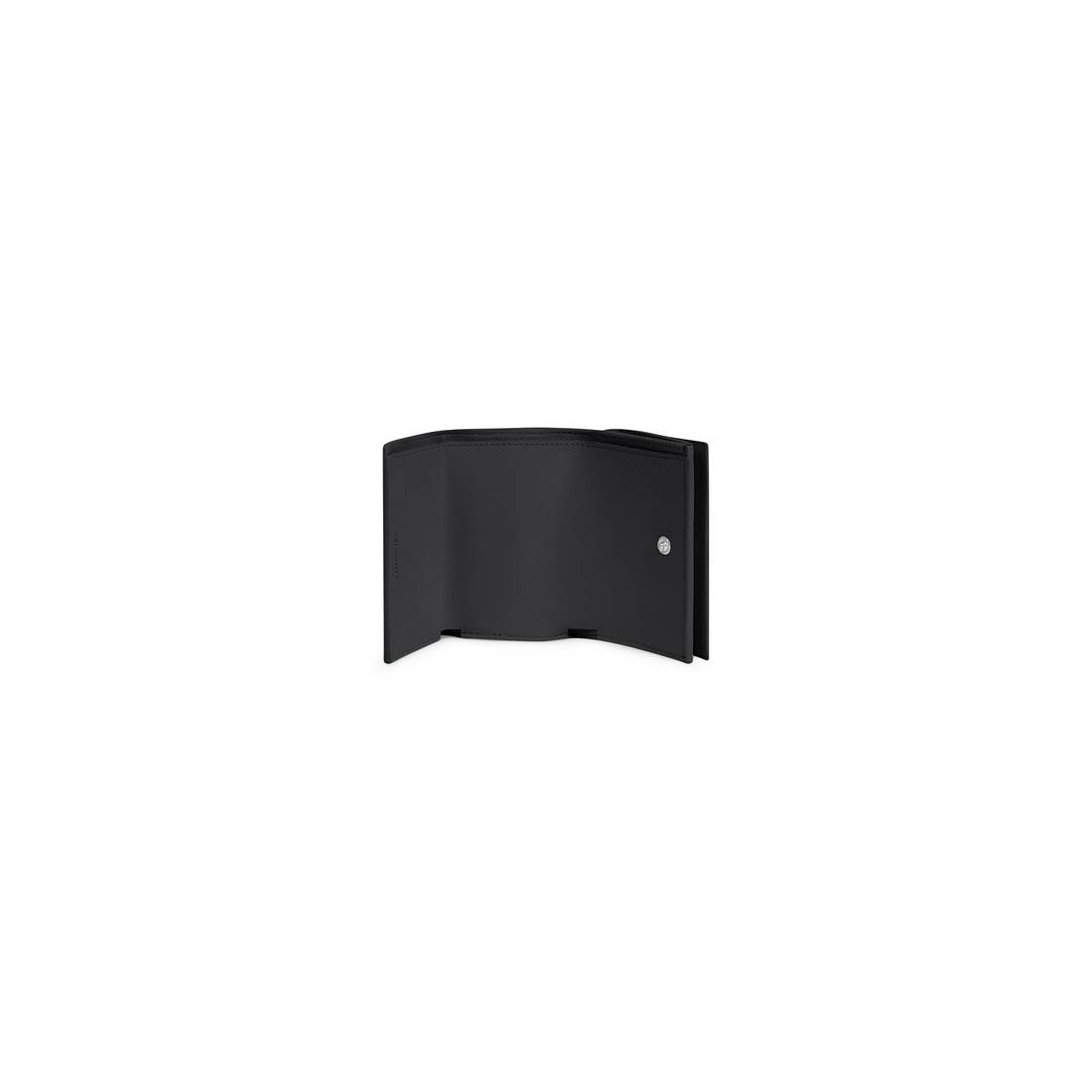 Men's Cash Mini Wallet in Black - 4