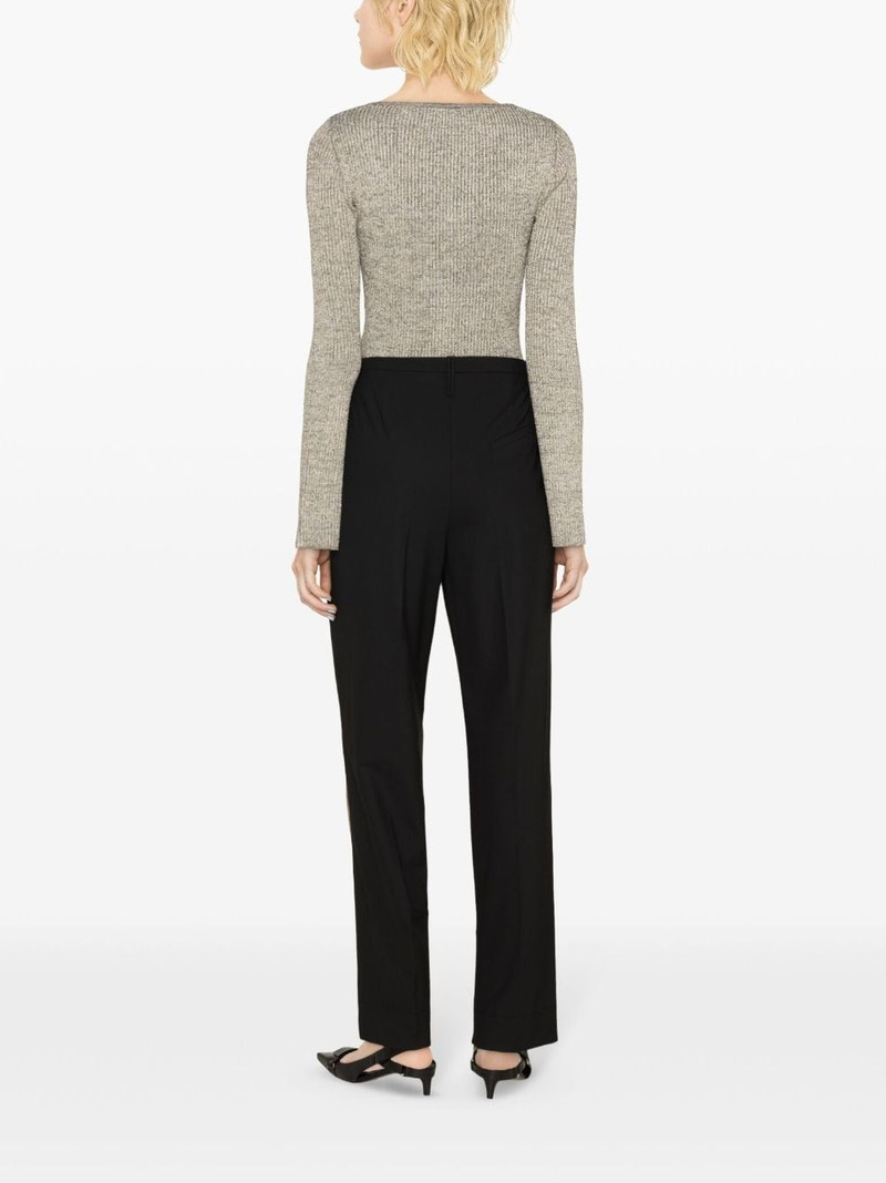 mid-rise tailored trousers 4