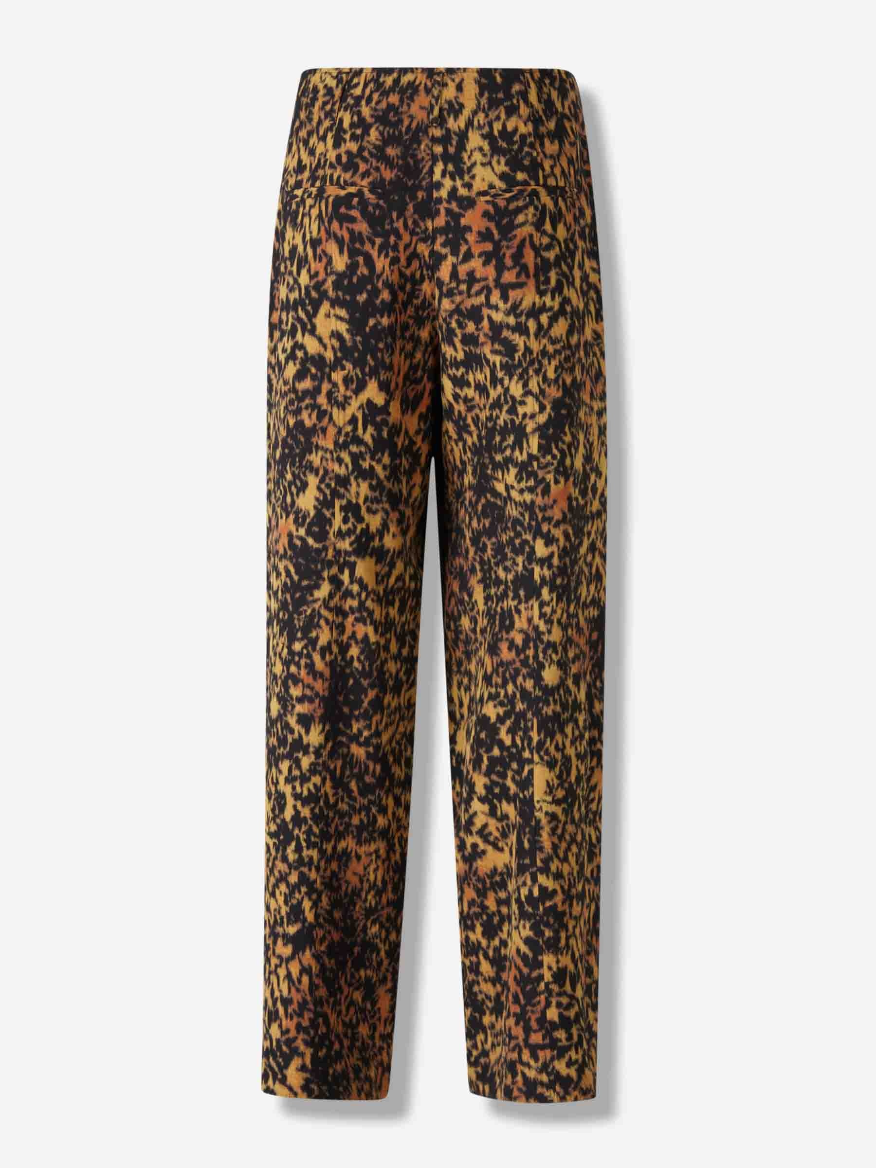 WIDE LEOPARD PANTS - 3