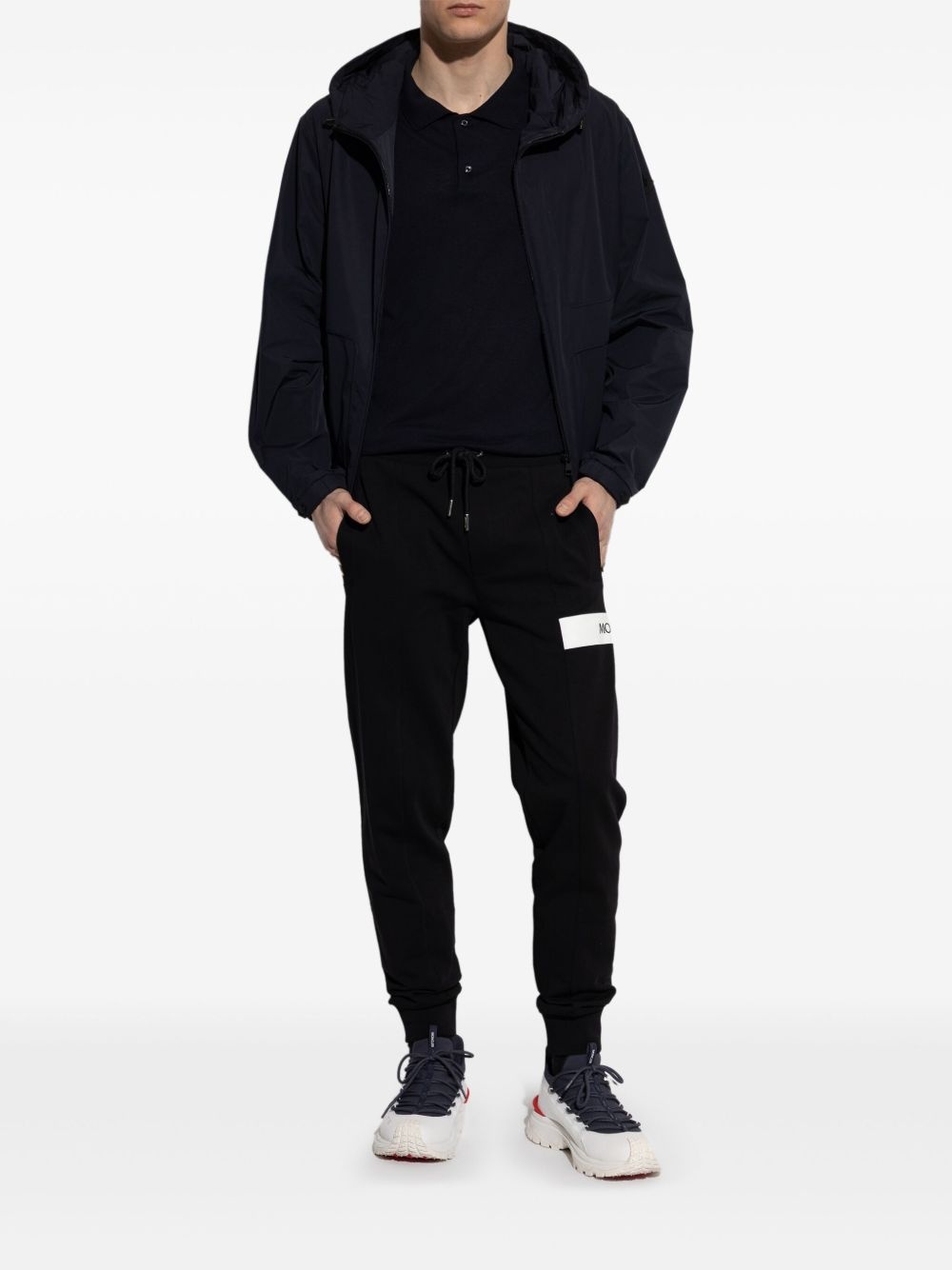 logo-appliqué polo shirt - 2