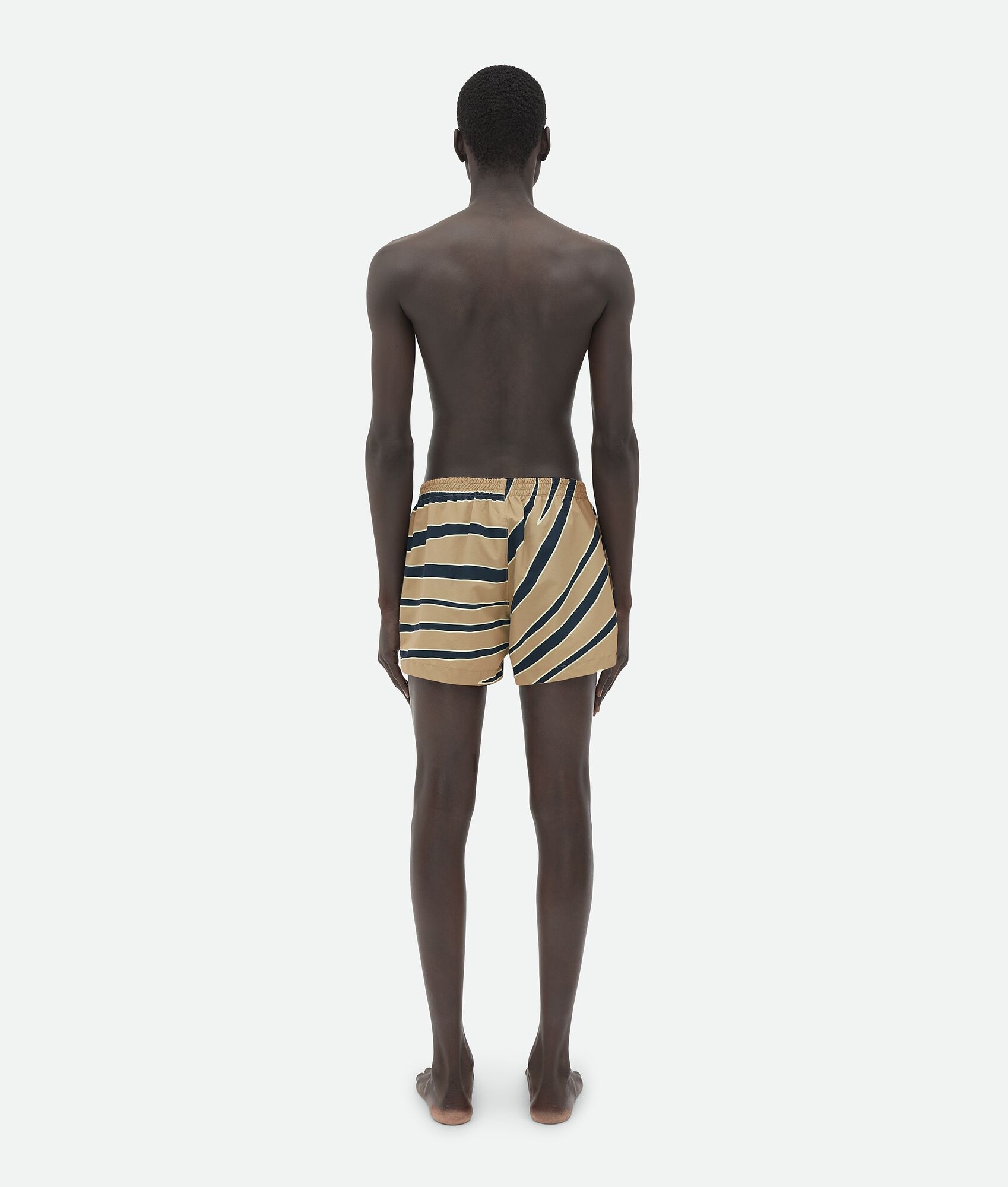 Animal Print Nylon Swim Boxer - 3