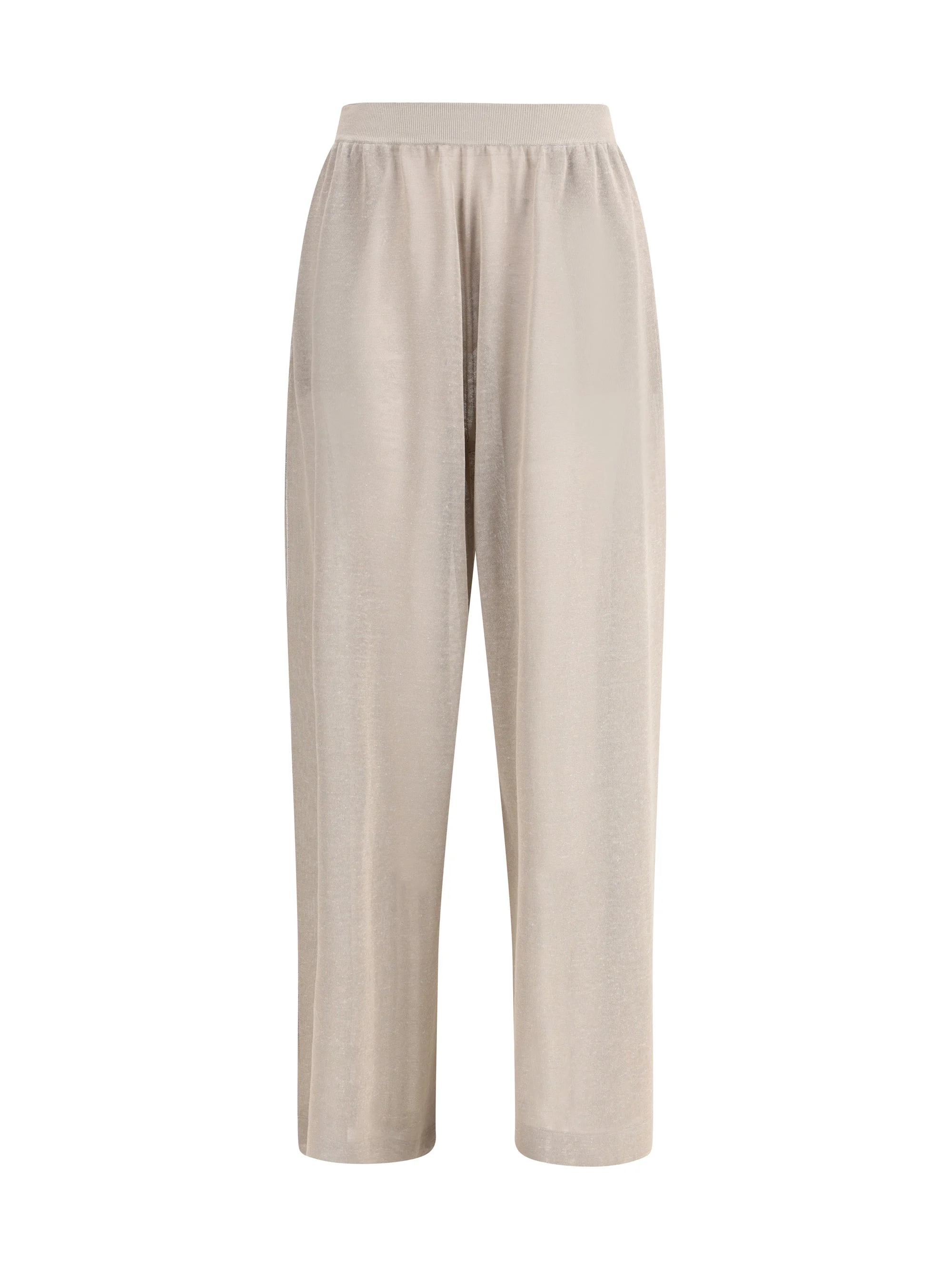 Alaïa Women Silk And Linen Pants - 1