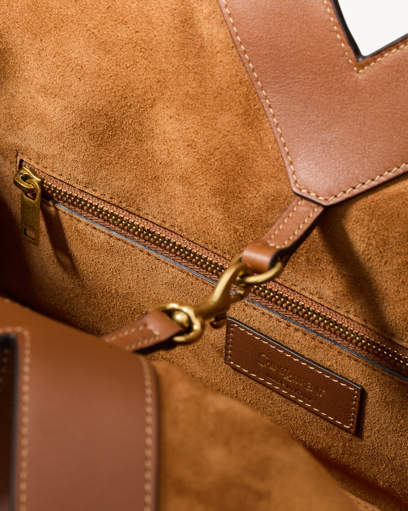 Y SMALL TOTE IN LEATHER 6