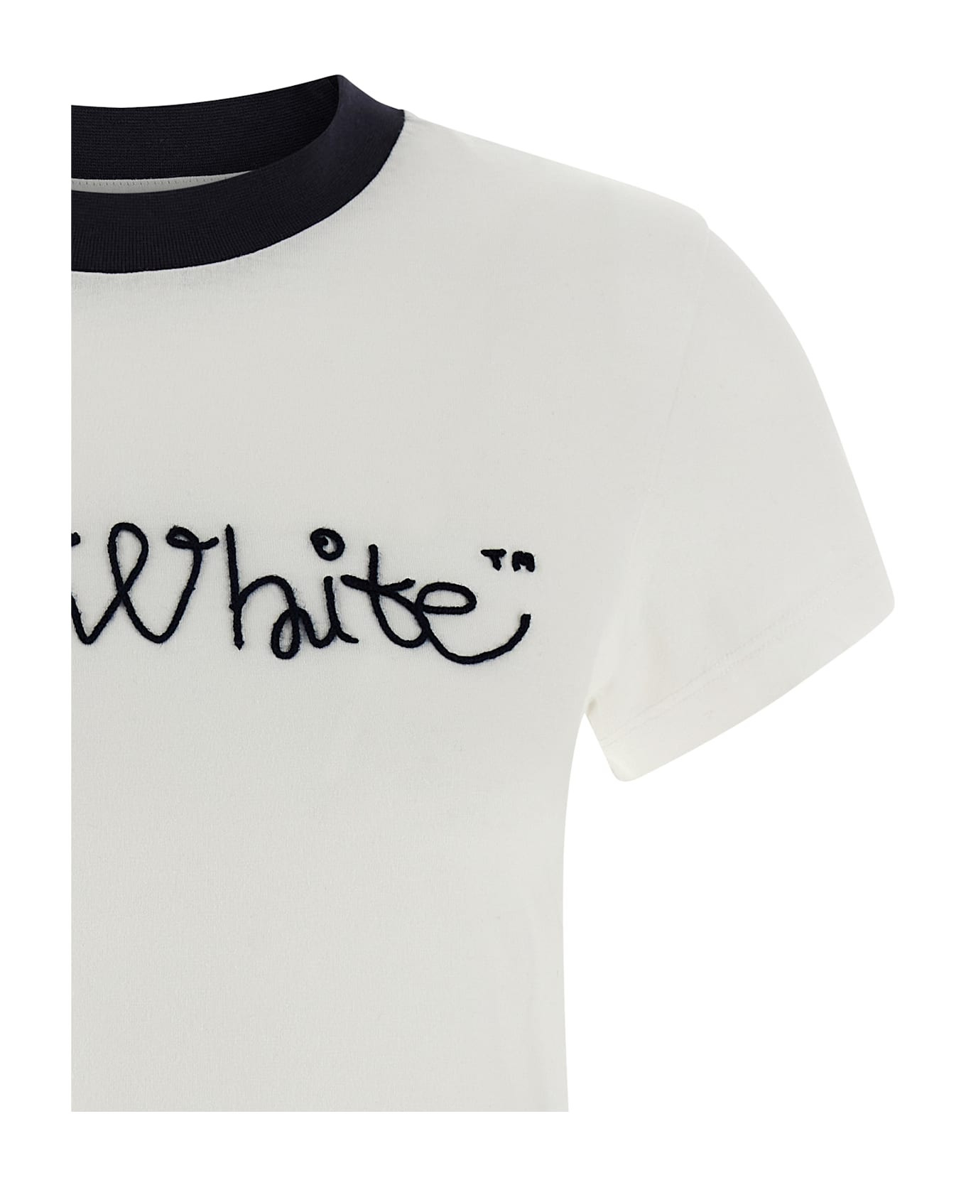 'emb Script Logo' T-shirt - 3