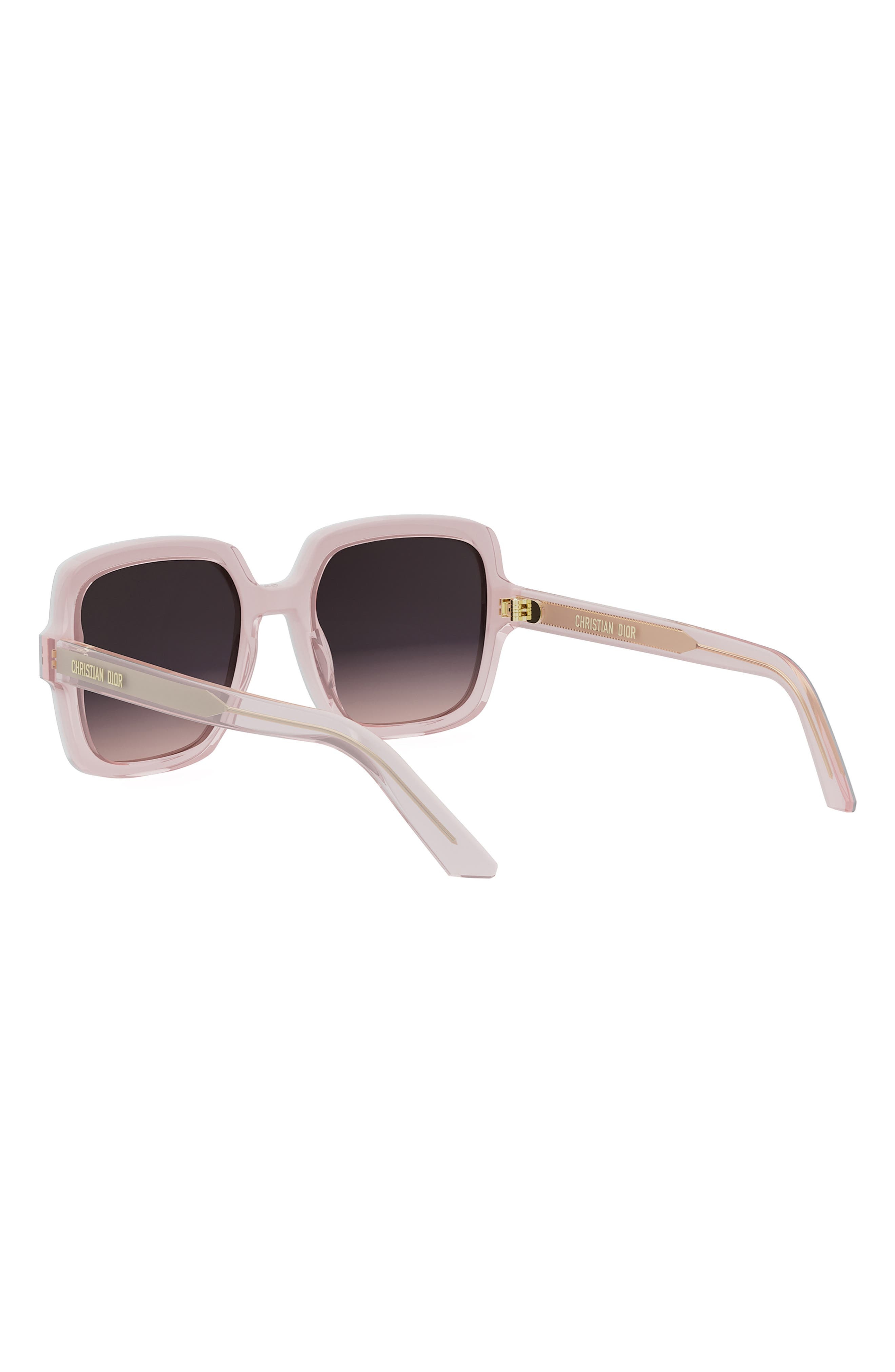 'DiorMidnight S4I 54mm Square Sunglasses in Grey/Other /Gradient Blue at Nordstrom - 5