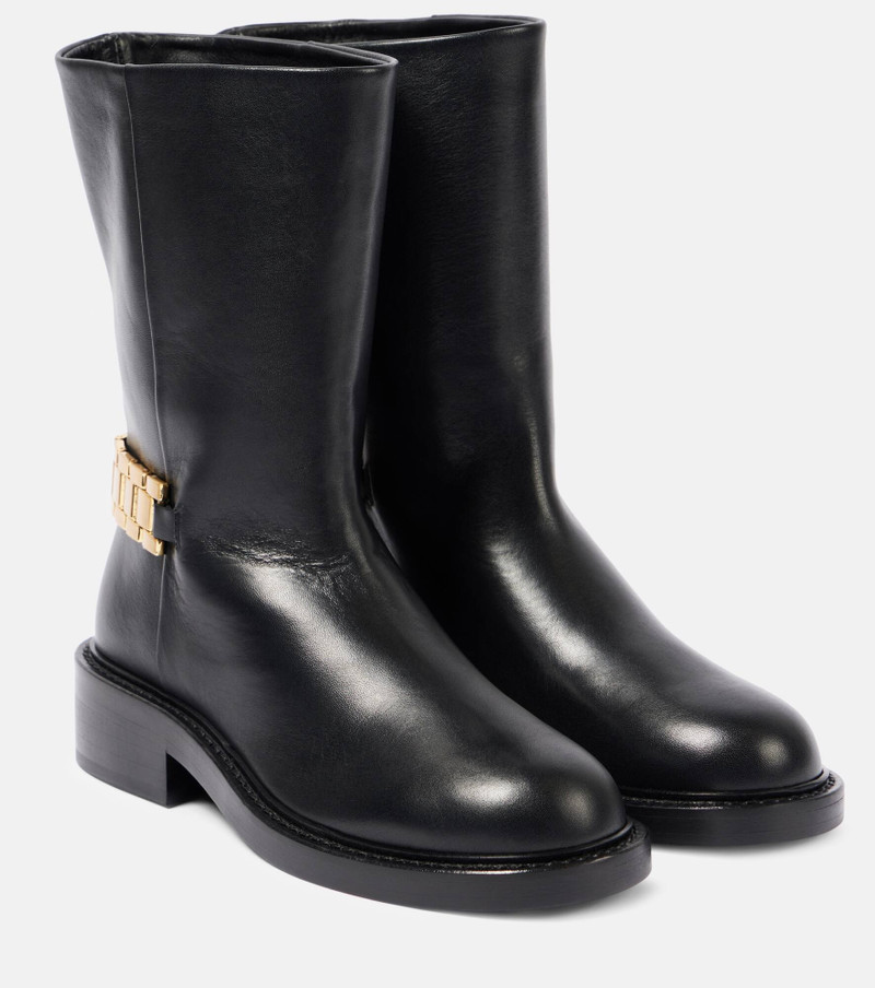 Leather ankle boots - 1