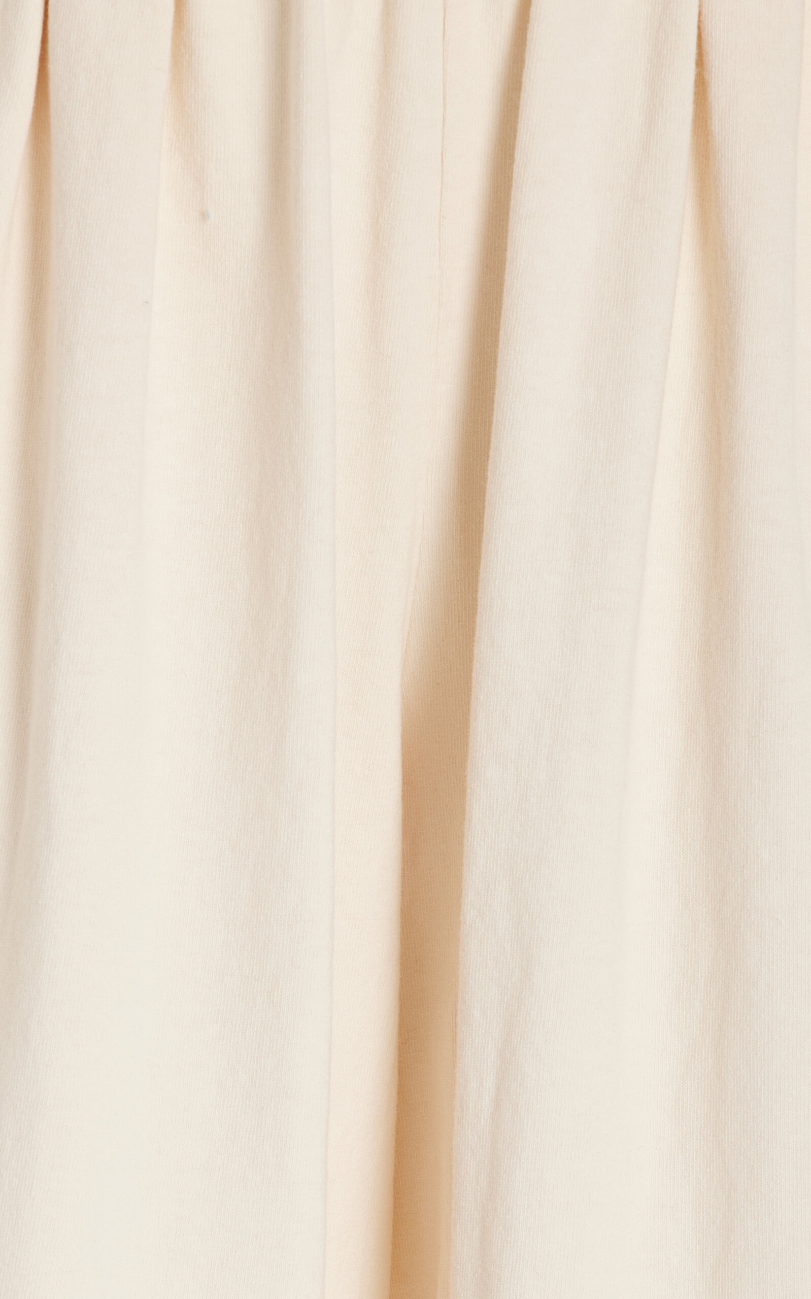 Pleated Cotton Wide-Leg Pants white - 5