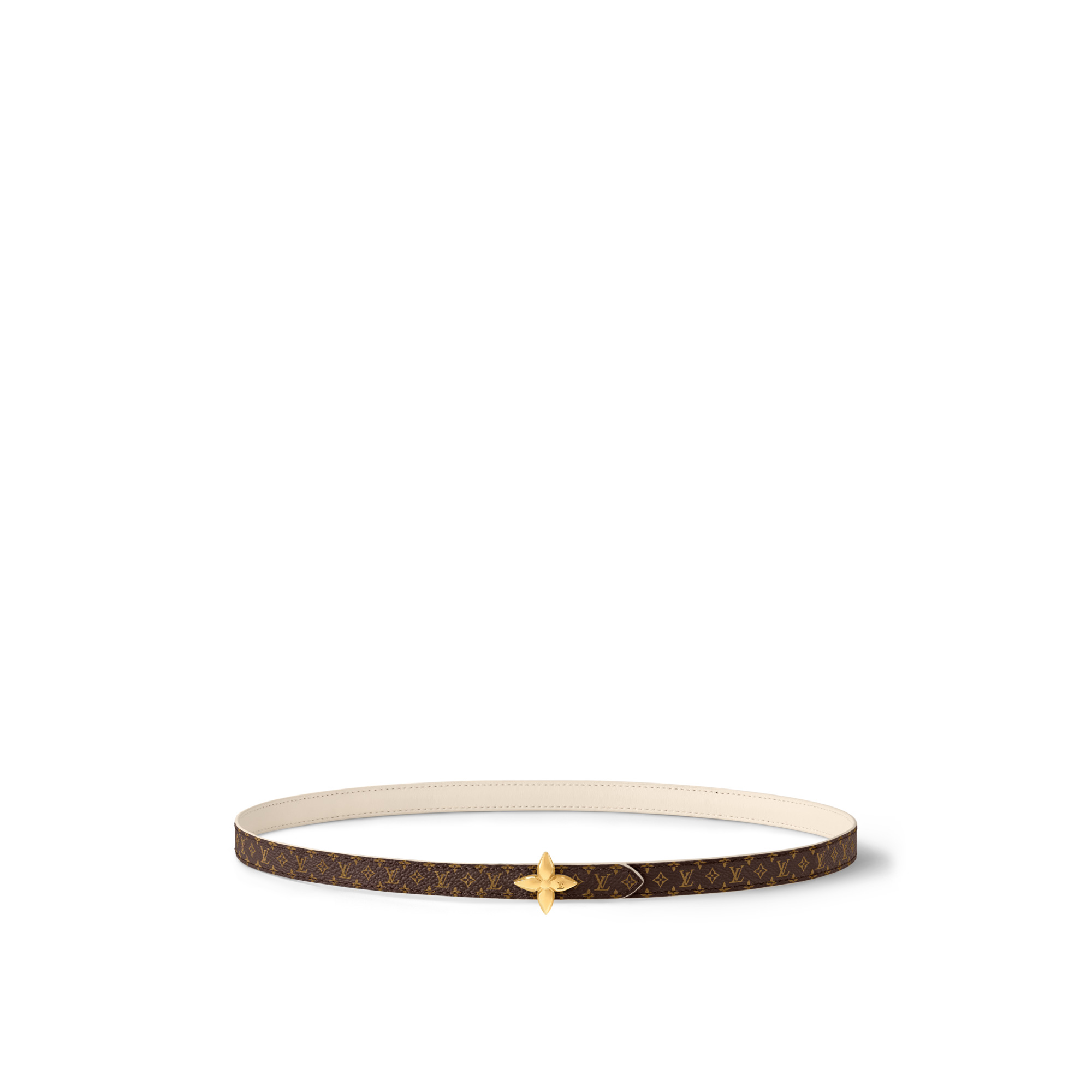 LV Mini Flowergram15mm Reversible Belt - 3
