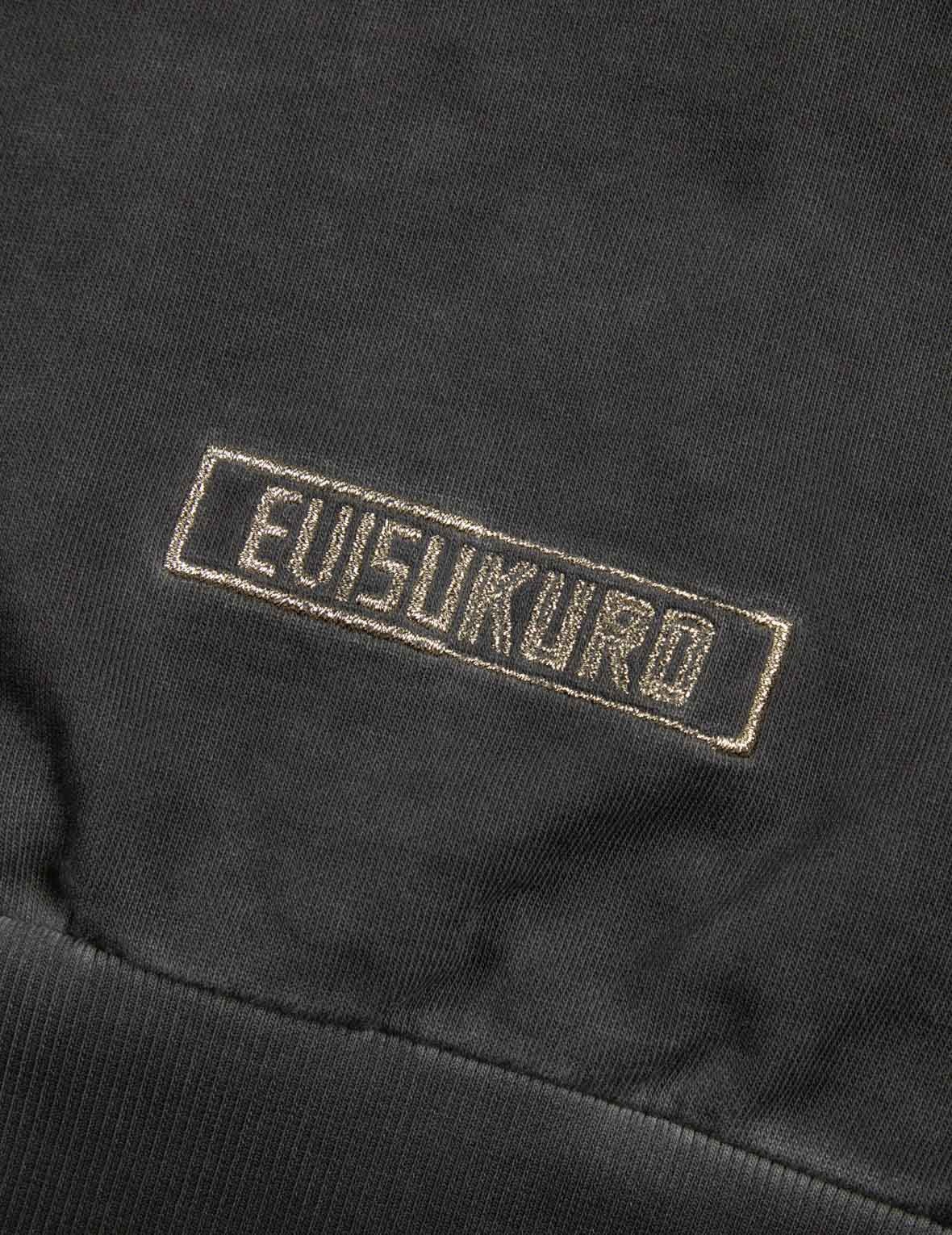 Monogram Embroidery Garment Dye Oversized Hoodie - 10