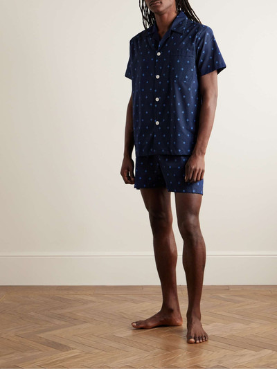 Derek Rose Nelson 98 Printed Cotton-Poplin Pyjama Set outlook