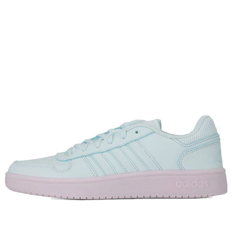 (WMNS) adidas neo Hoops 2.0 'White Light Blue' FW9358 - 1
