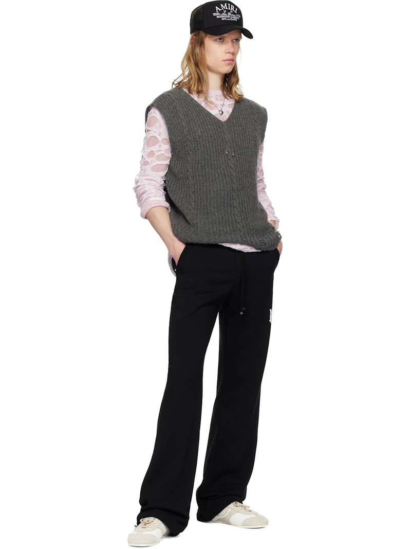 AMIRI Black MA Core Logo Lounge Pants outlook