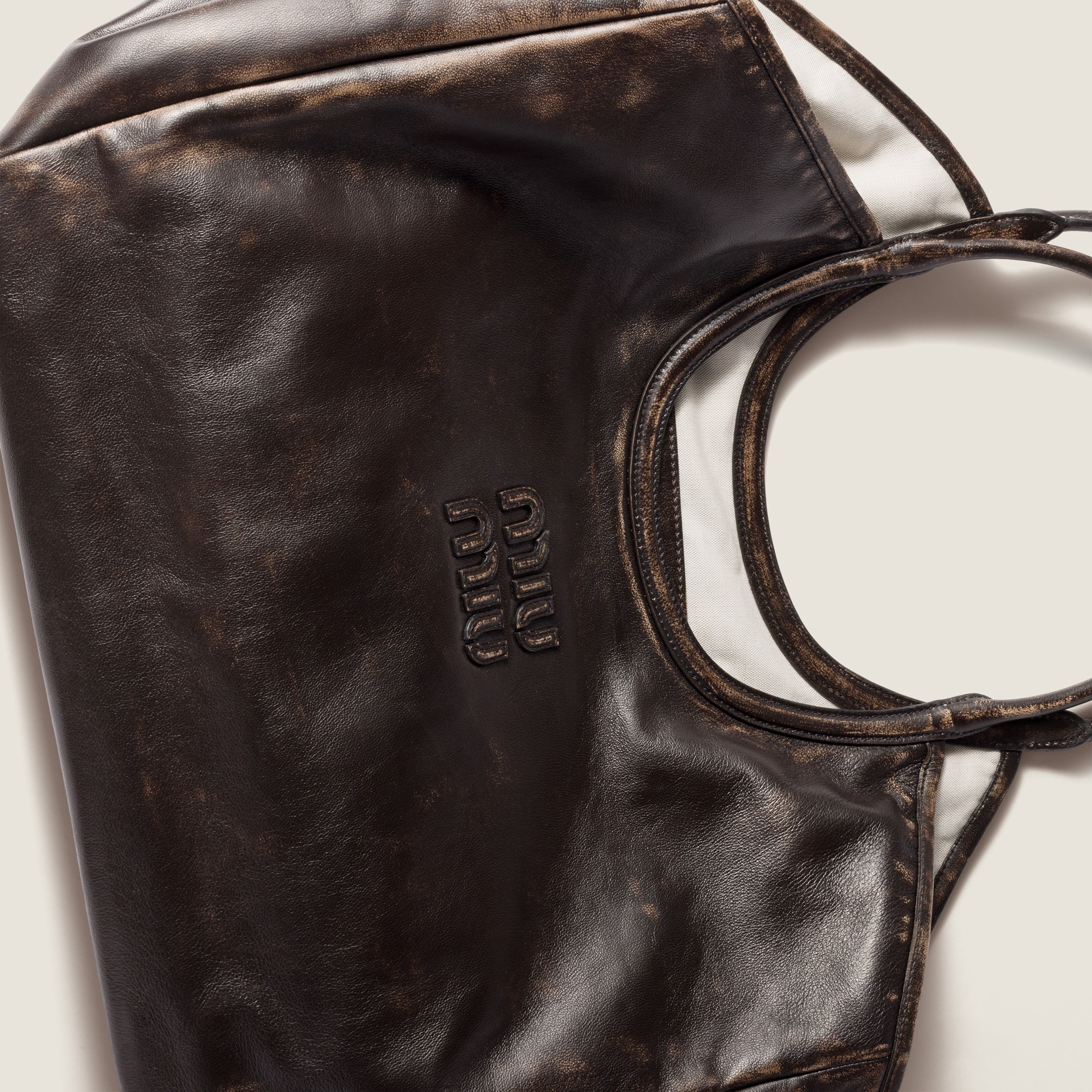IVY leather tote bag - 7