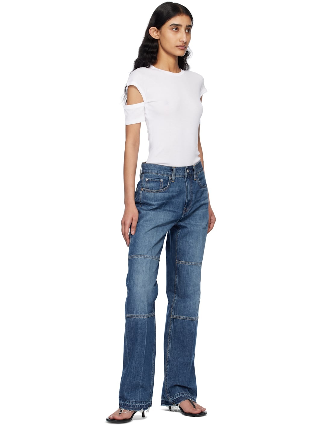 White Slim Logo T-shirt - 5