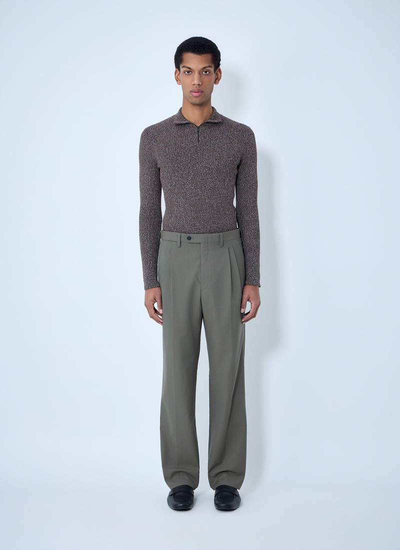 Prada High Neck Zip Sweater outlook