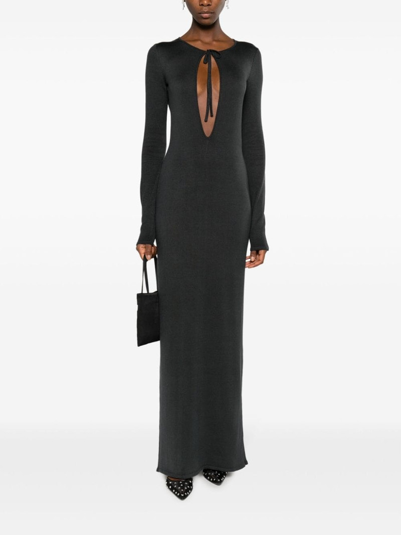 MAGDA BUTRYM cut-out silk maxi dress outlook