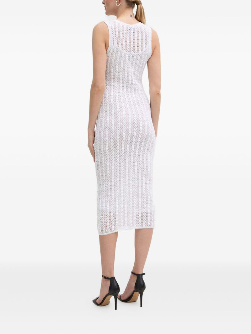 openwork sleeveless midi dress 3