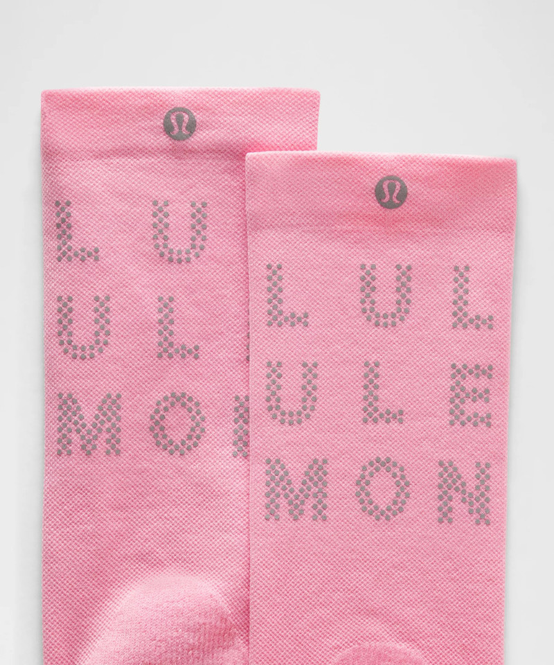 lululemon Unisex Power Stride Crew Socks *Reflective outlook