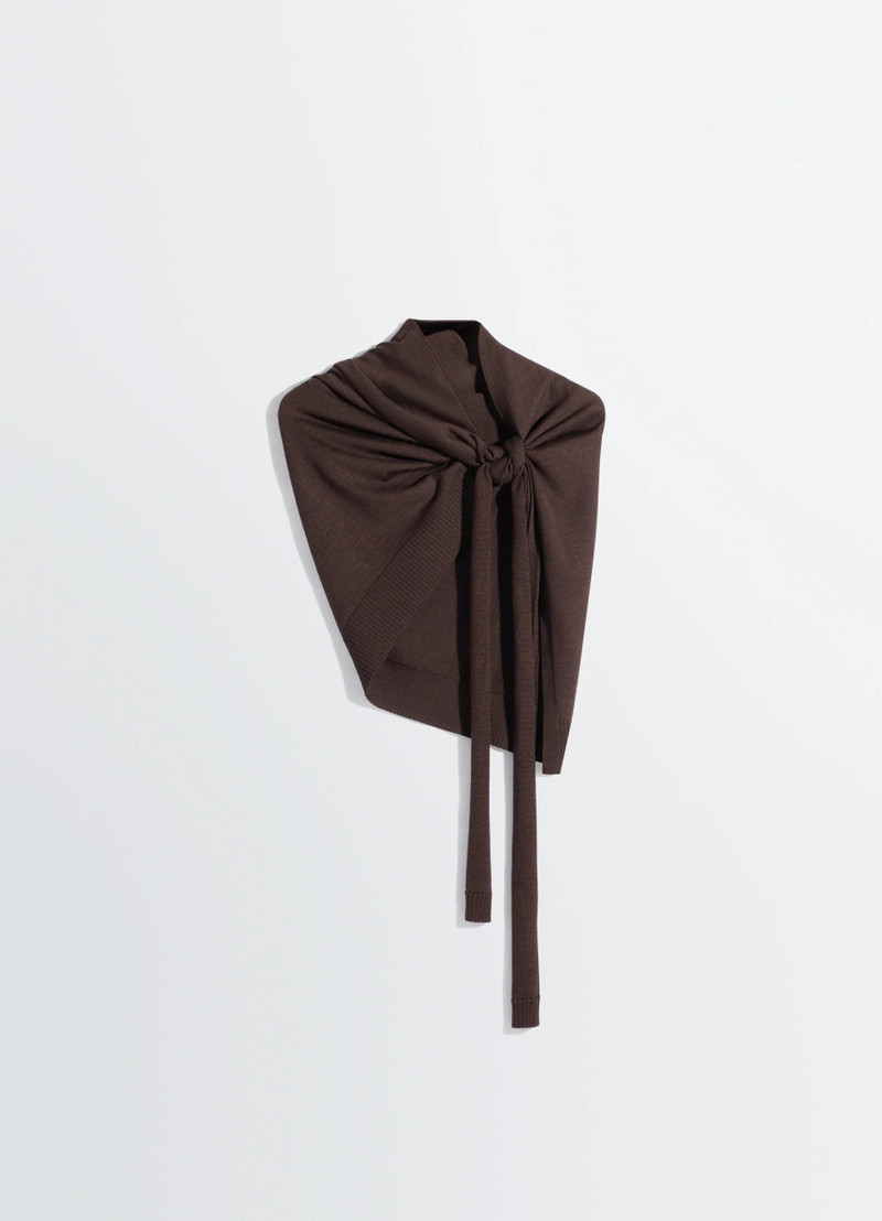 Lemaire TROMPE L’ŒIL SCARF IN WOOL BLEND outlook