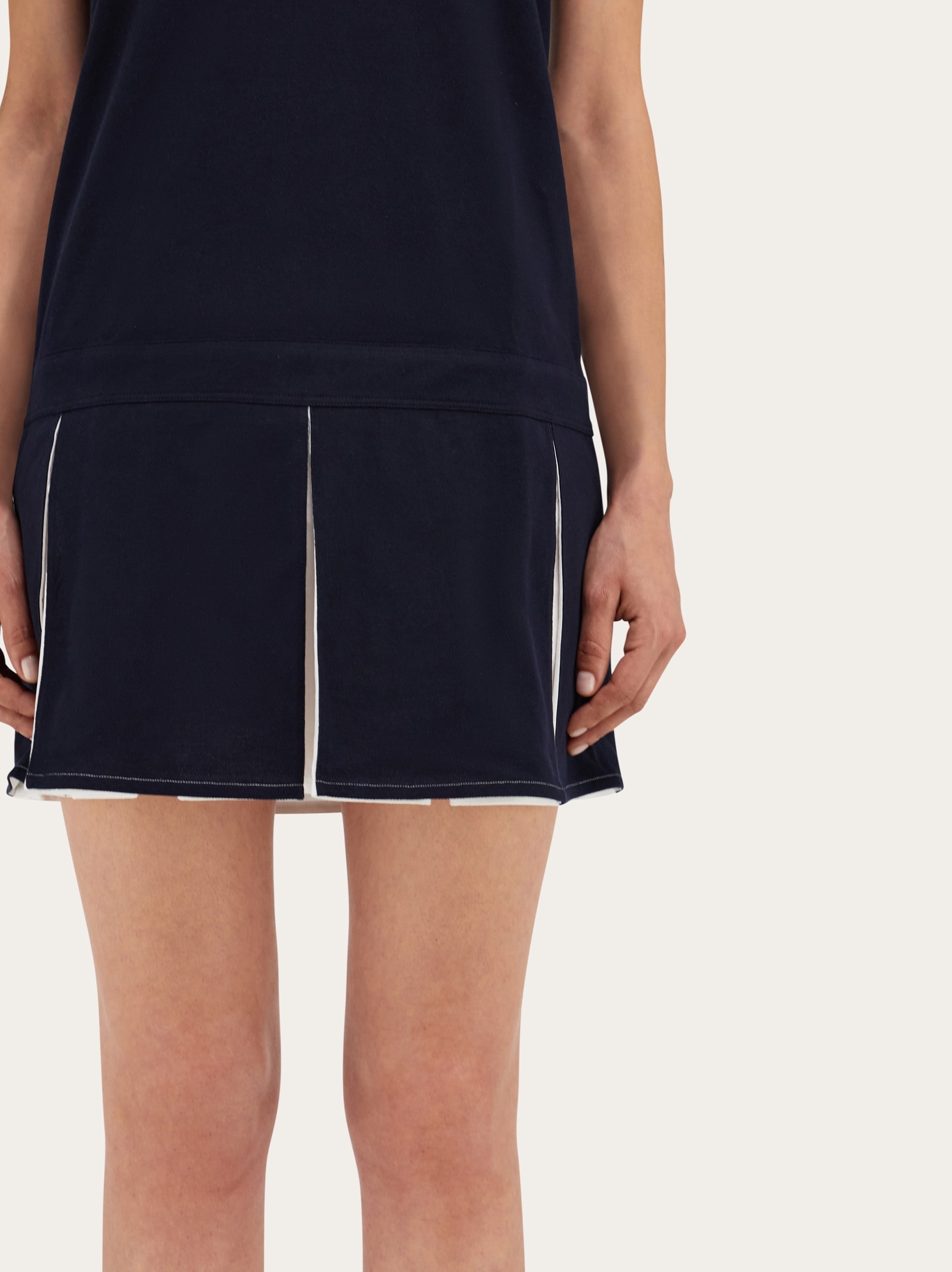 Cotton polo shirt dress - 5