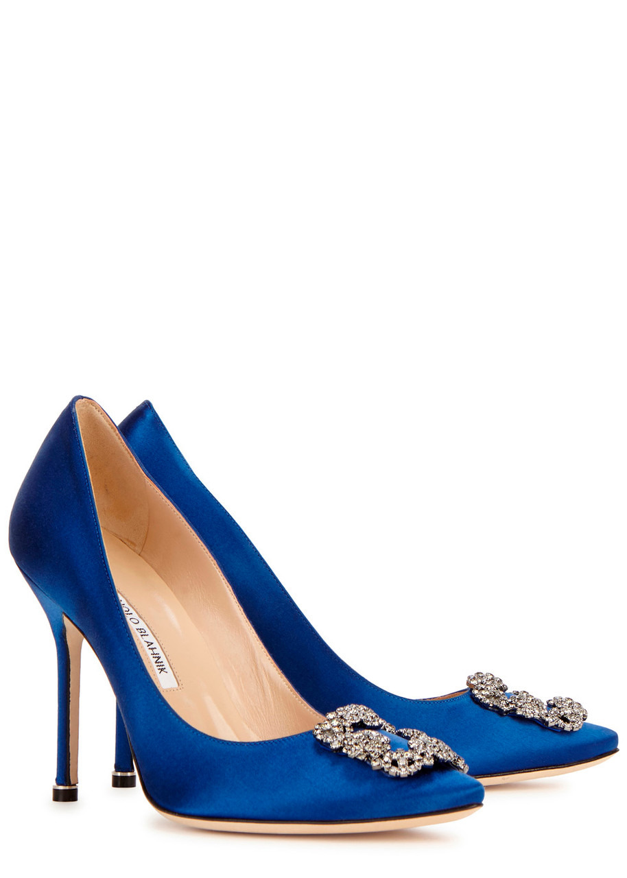 Hangisi 105 silk-satin pumps - 2