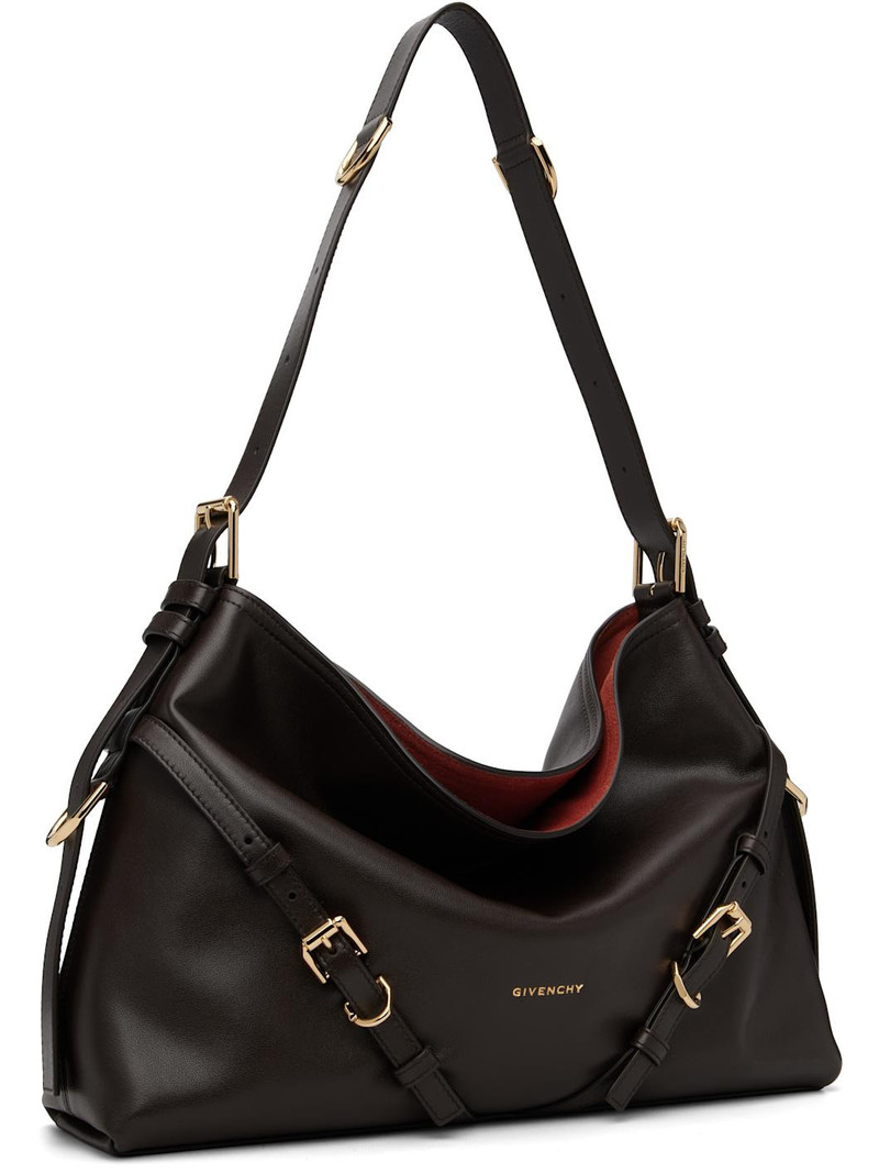 Givenchy Brown Medium Voyou Bag outlook