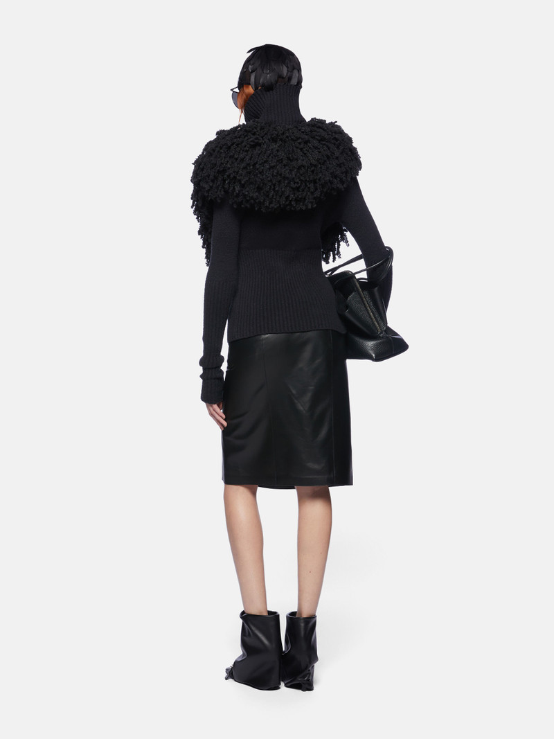BLACK MIDI SKIRT 3