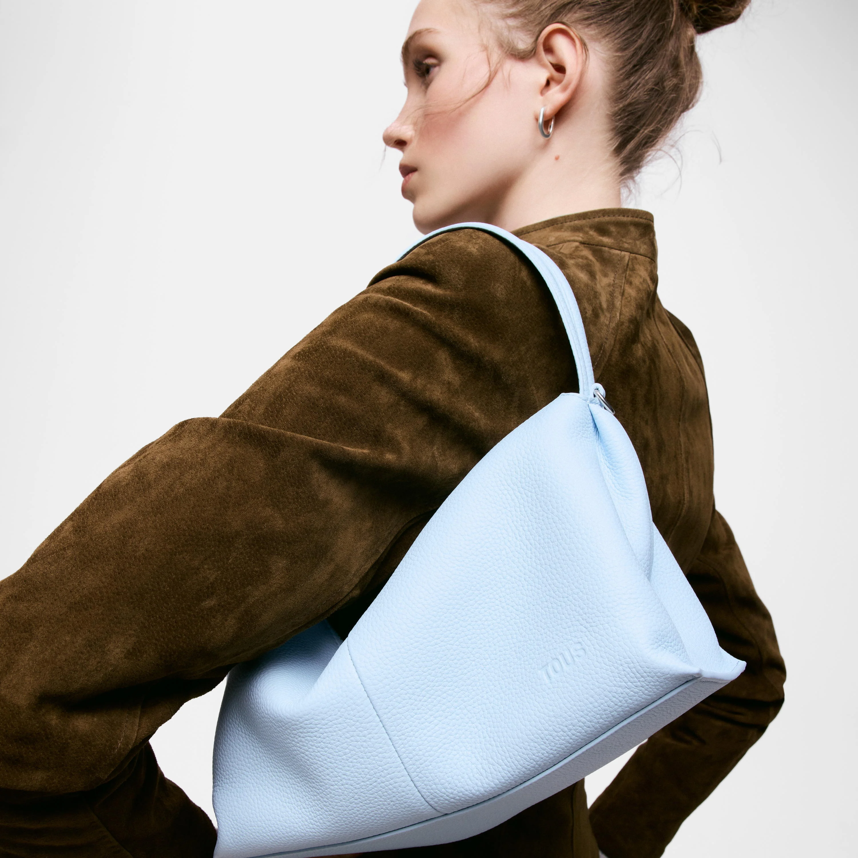 Sky blue Bowling leather bag TOUS Hold - 1