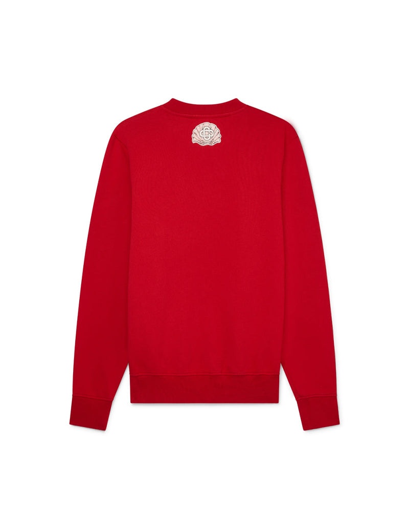Red Emblem De Cygne Sweatshirt - 2