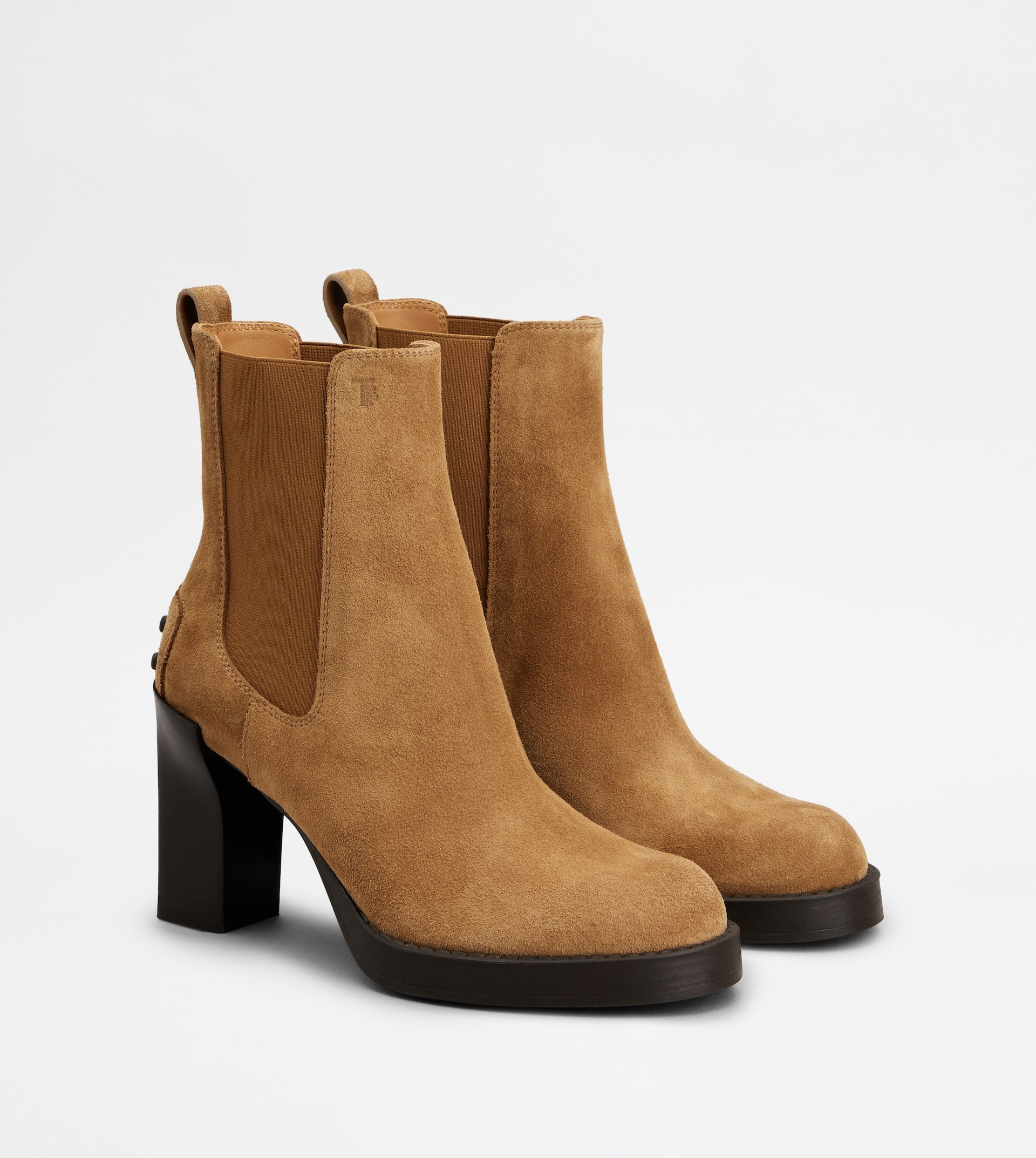 CHELSEA ANKLE BOOTS IN SUEDE - BROWN - 2