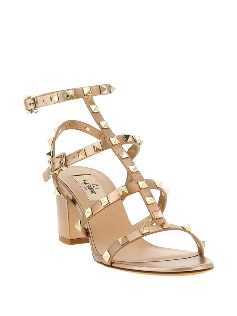 Valentino Rockstud leather sandals outlook