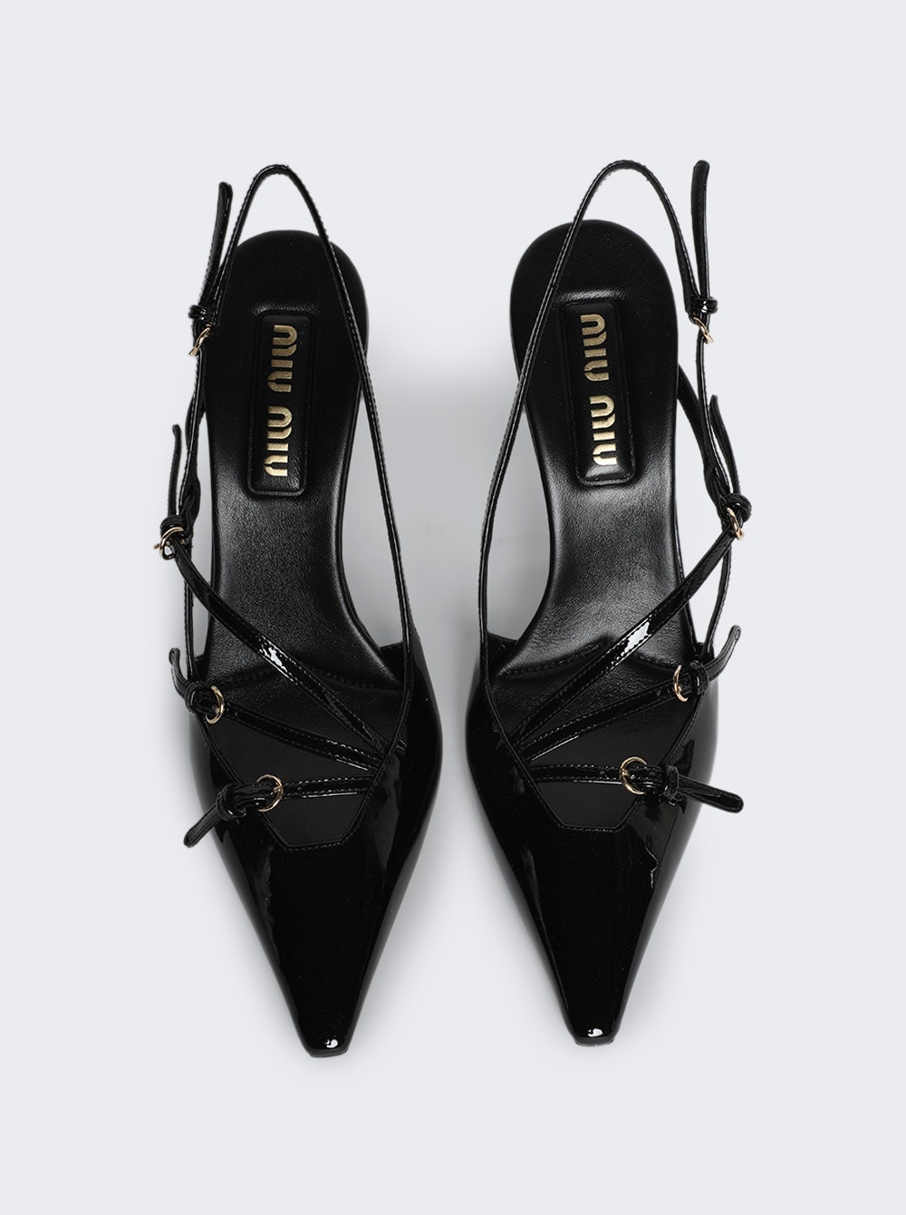 Slingback Pumps Black - 5