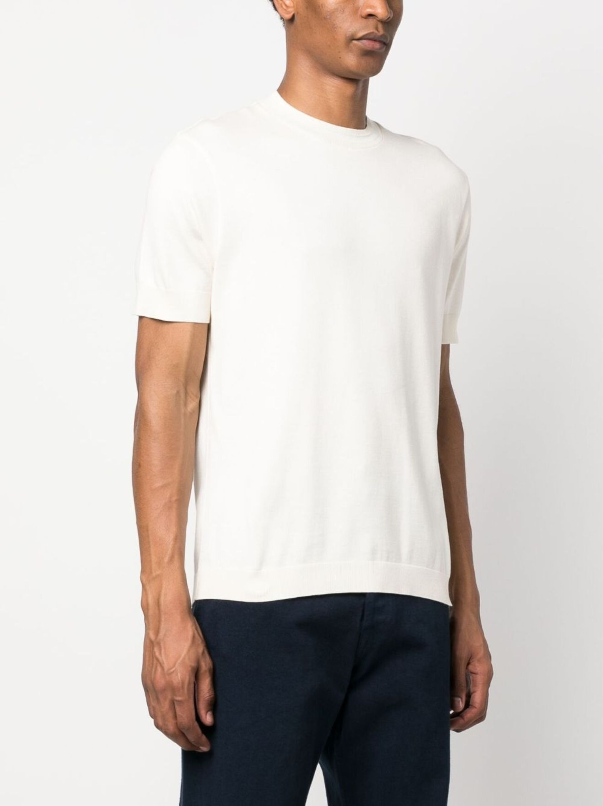 crew-neck cotton T-shirt - 3