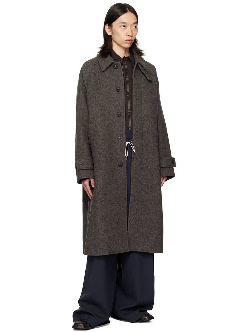 Dries Van Noten Navy Drawstring Trousers outlook