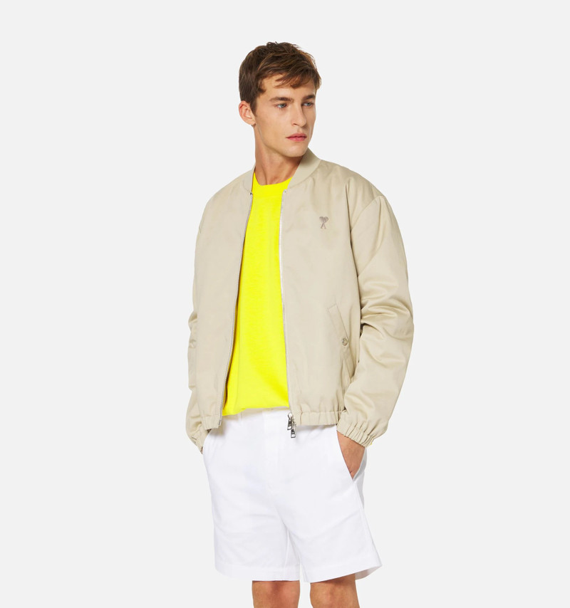 AMI Paris Ami De Cœur Zipped Bomber outlook