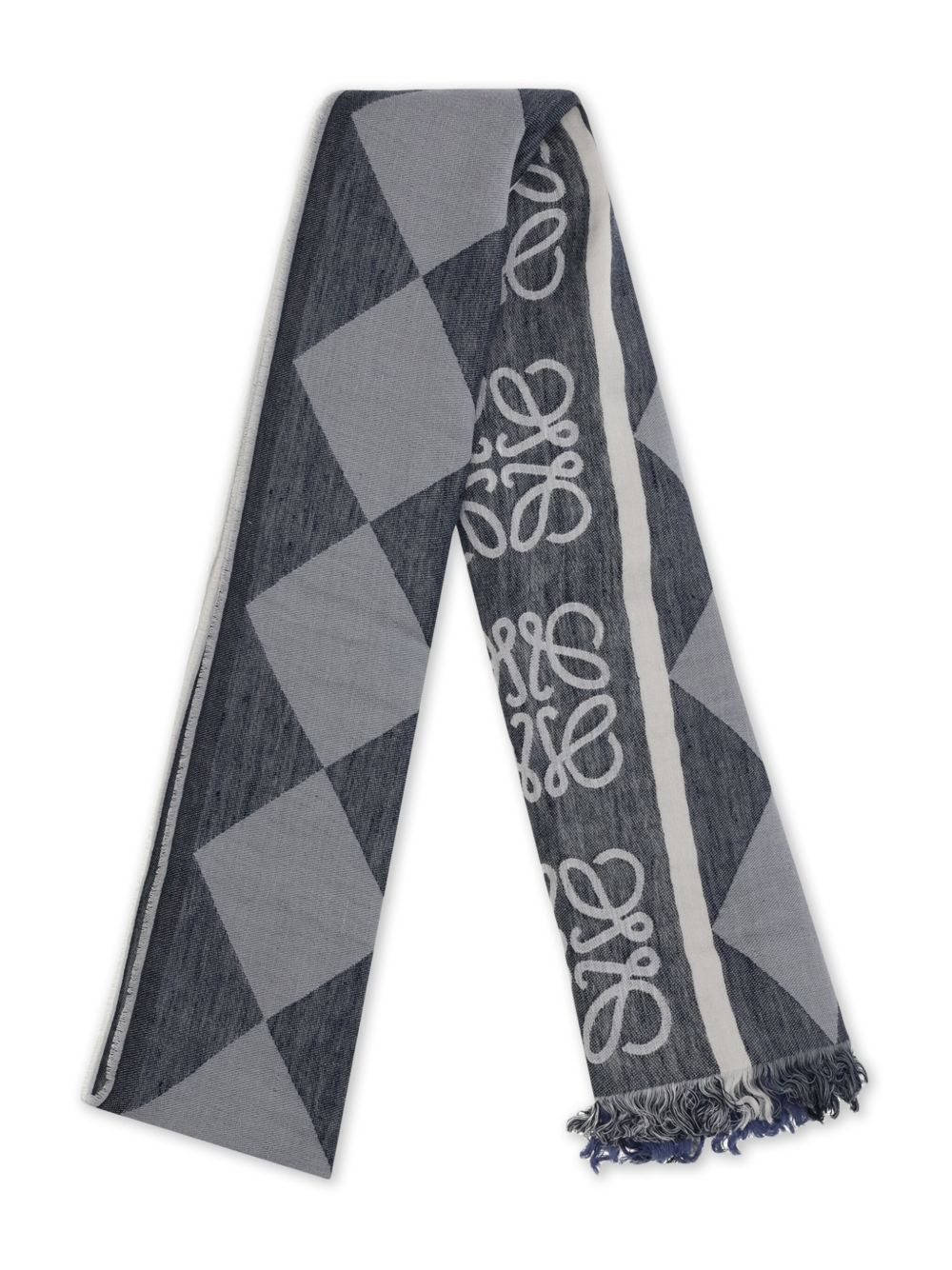 geometric-Anagram scarf - 2