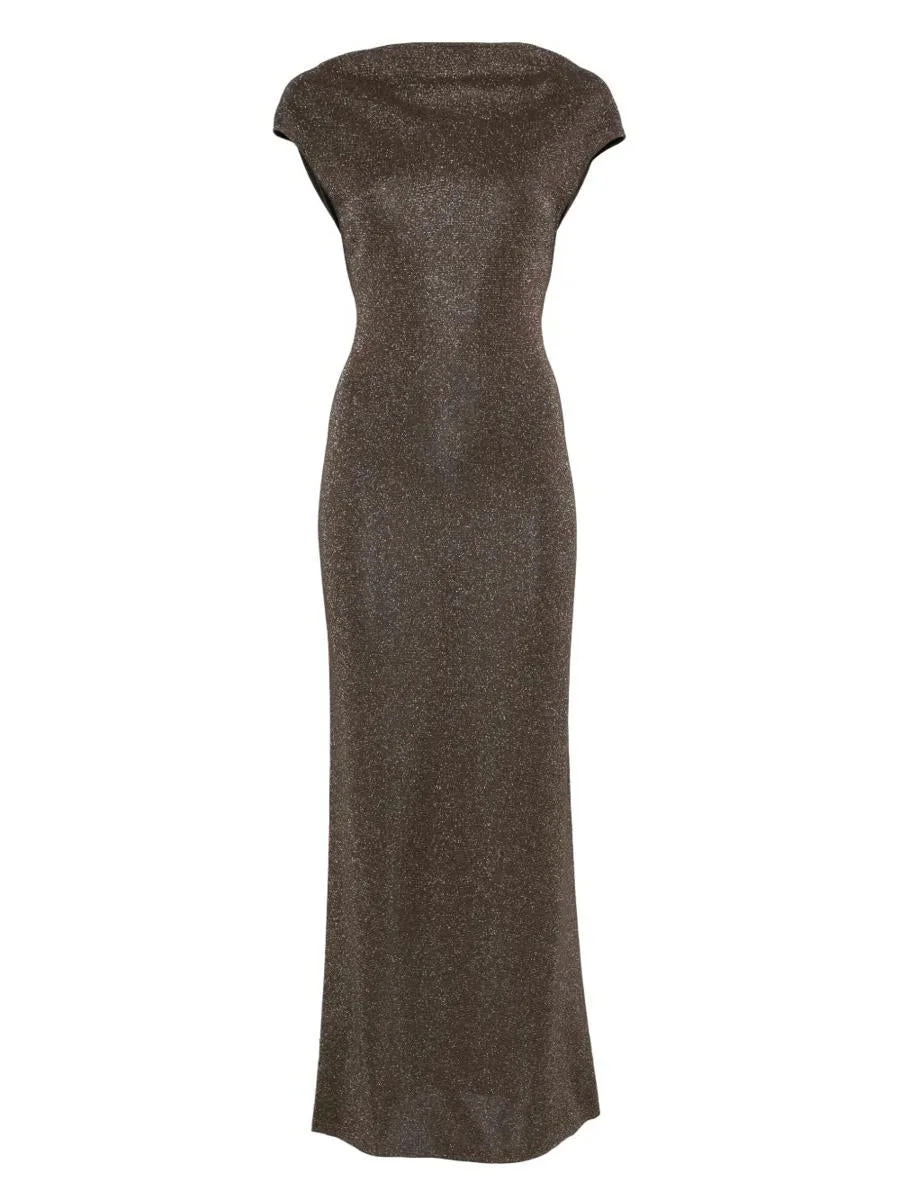 Max Mara Dress With Lamé Detail - 1