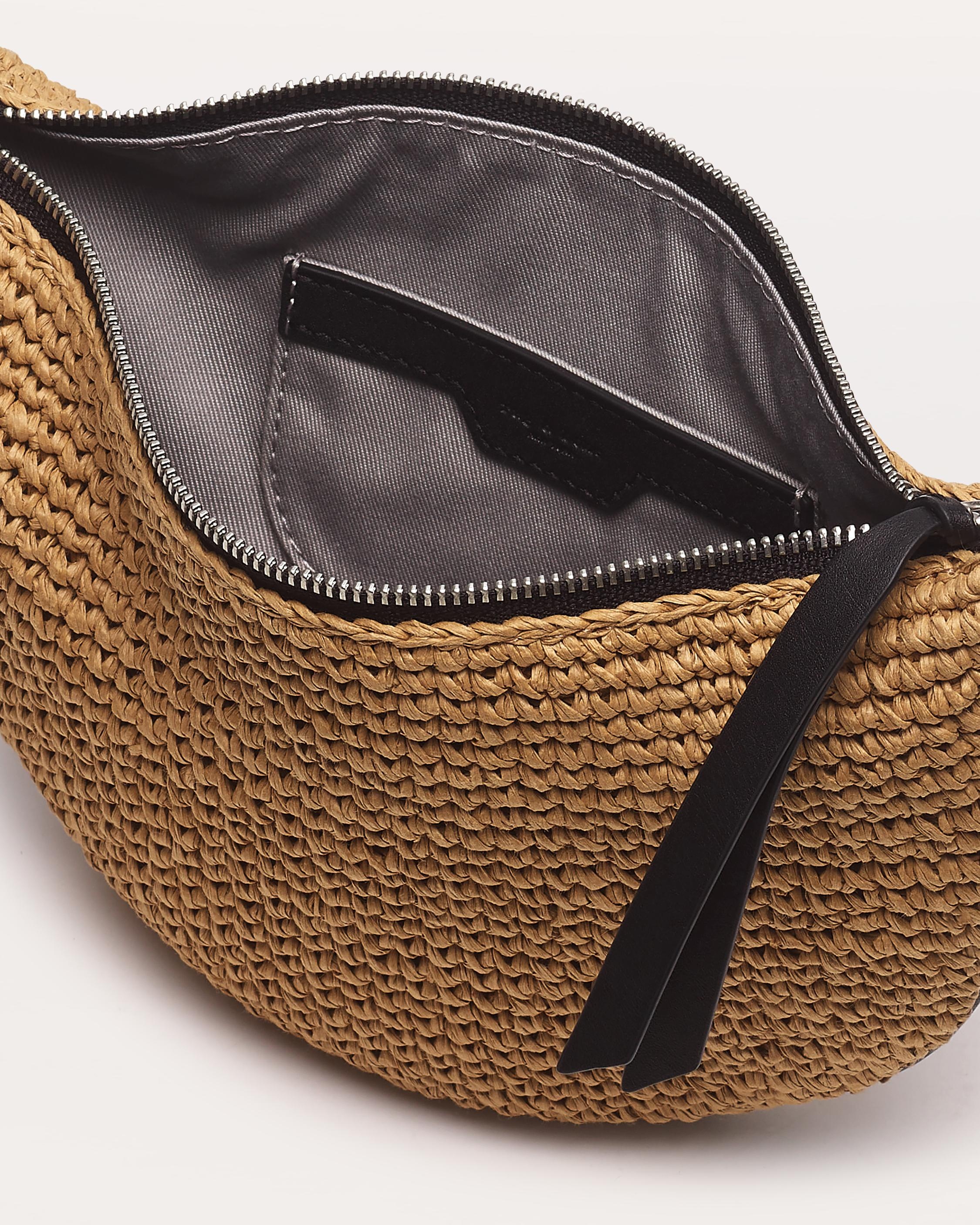 Mercer Small Straw Hobo Bag - 4