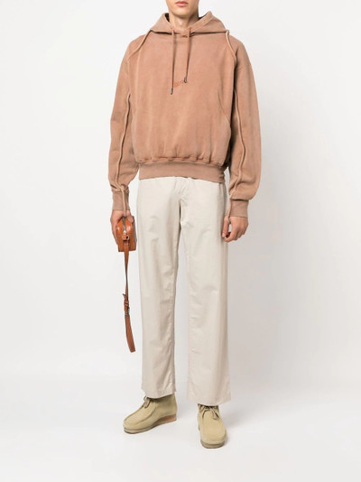 JACQUEMUS Camargue embroidered logo hoodie outlook