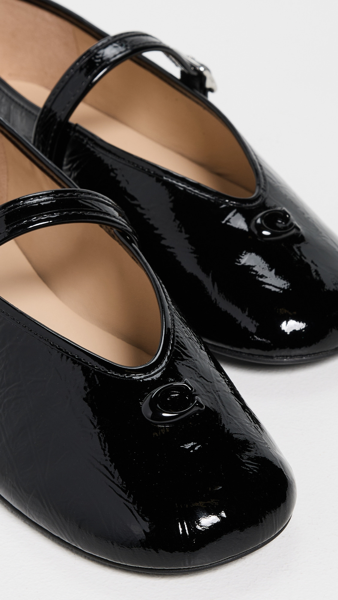 Sculpted C Soft Mary Jane Flats - 5