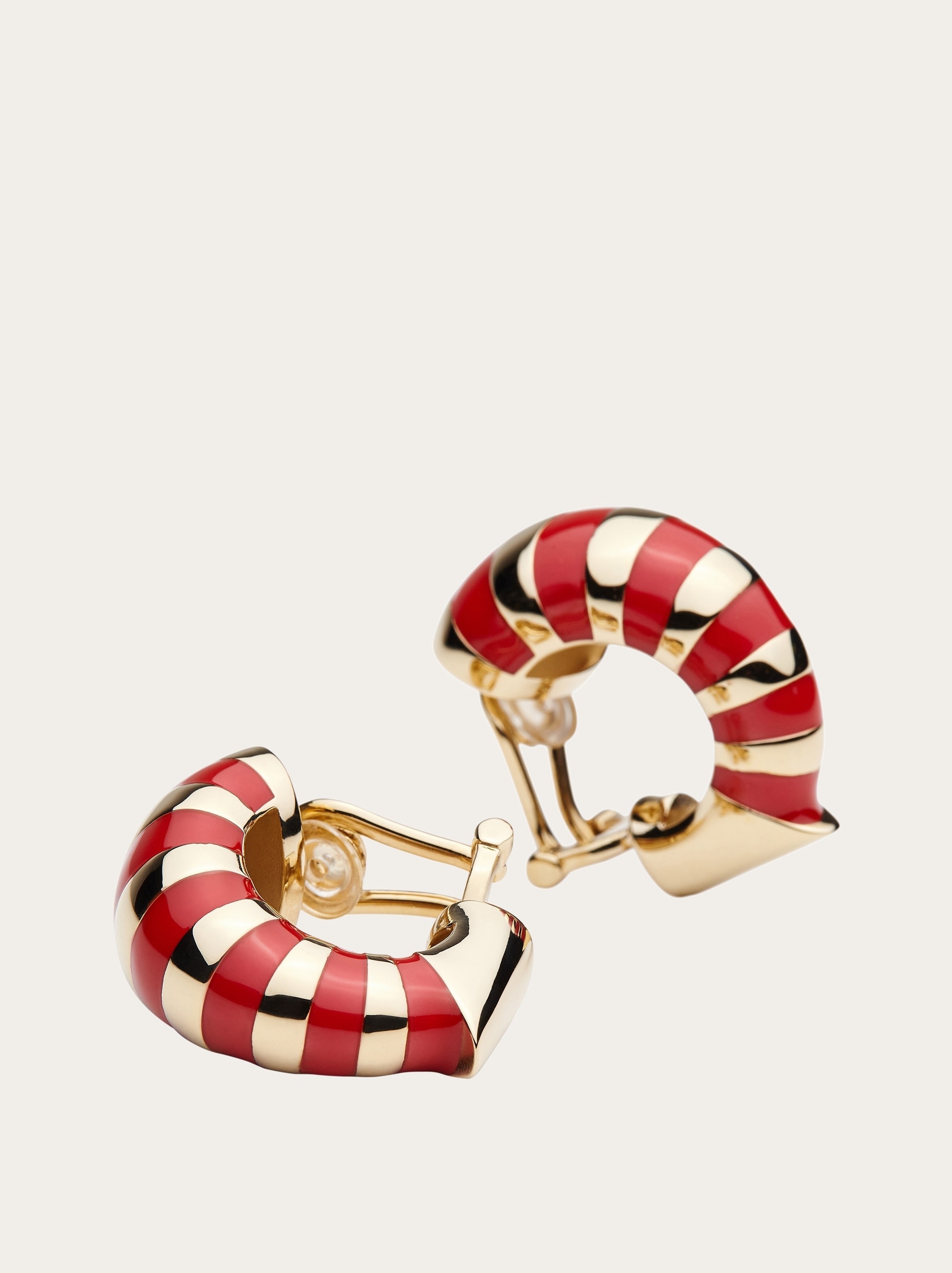 Two tone earrings - 2