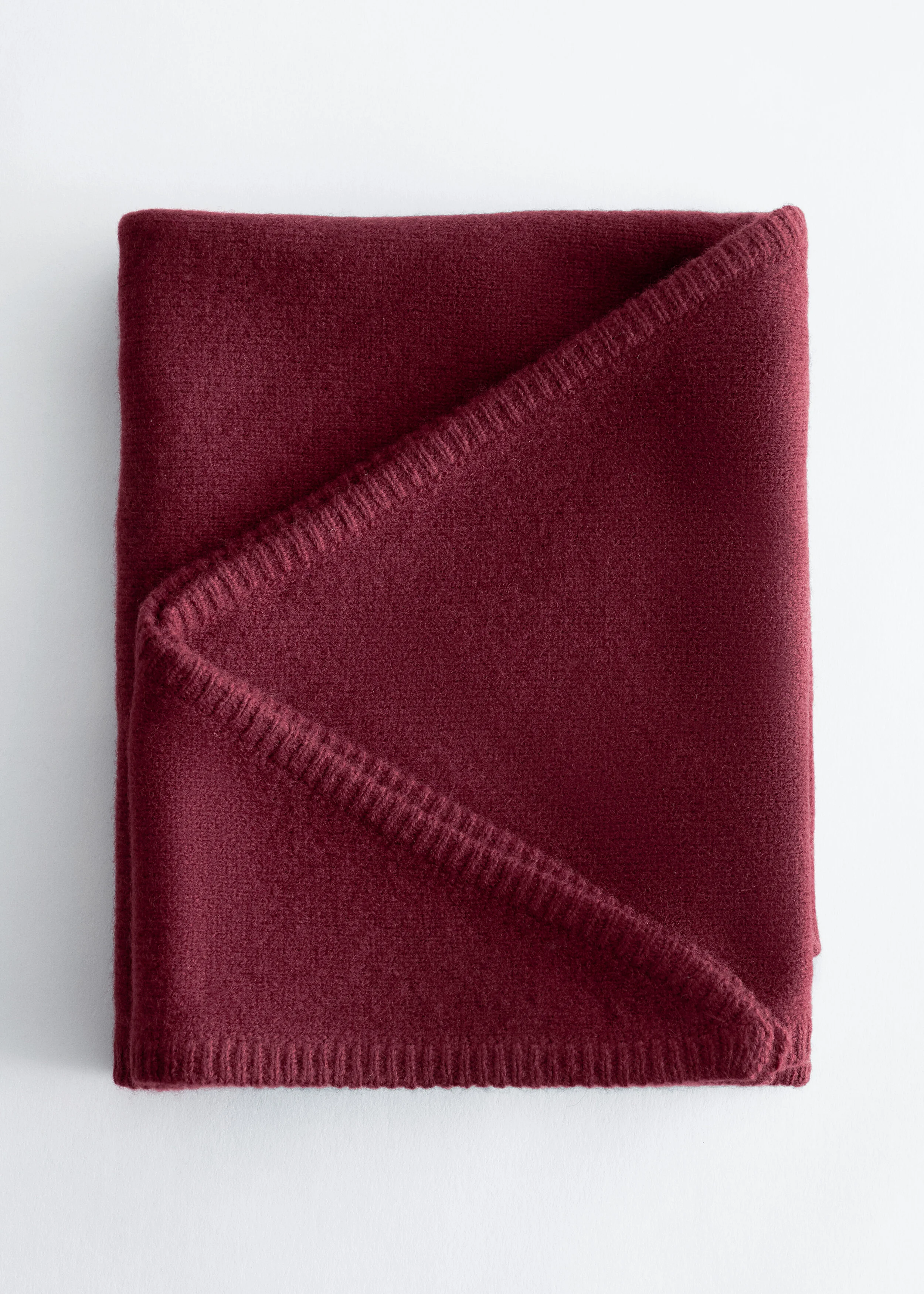 Wool Triangle Scarf - 1