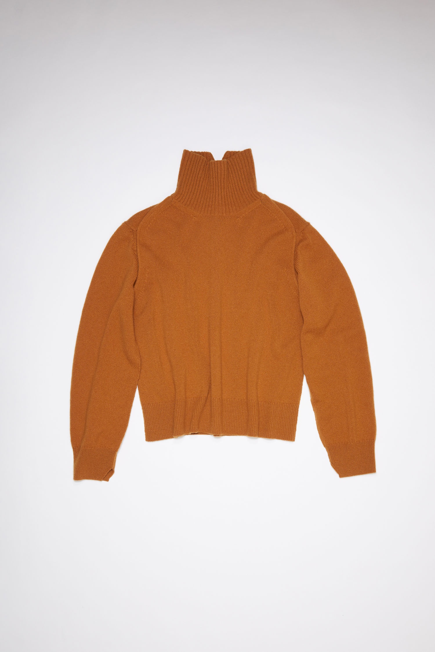 Turtleneck sweater - Almond brown - 4