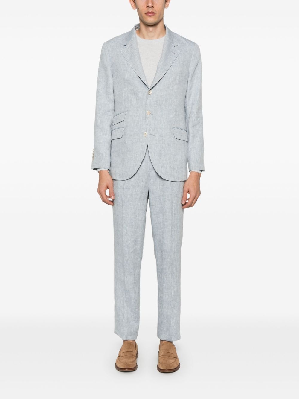 linen suit - 2