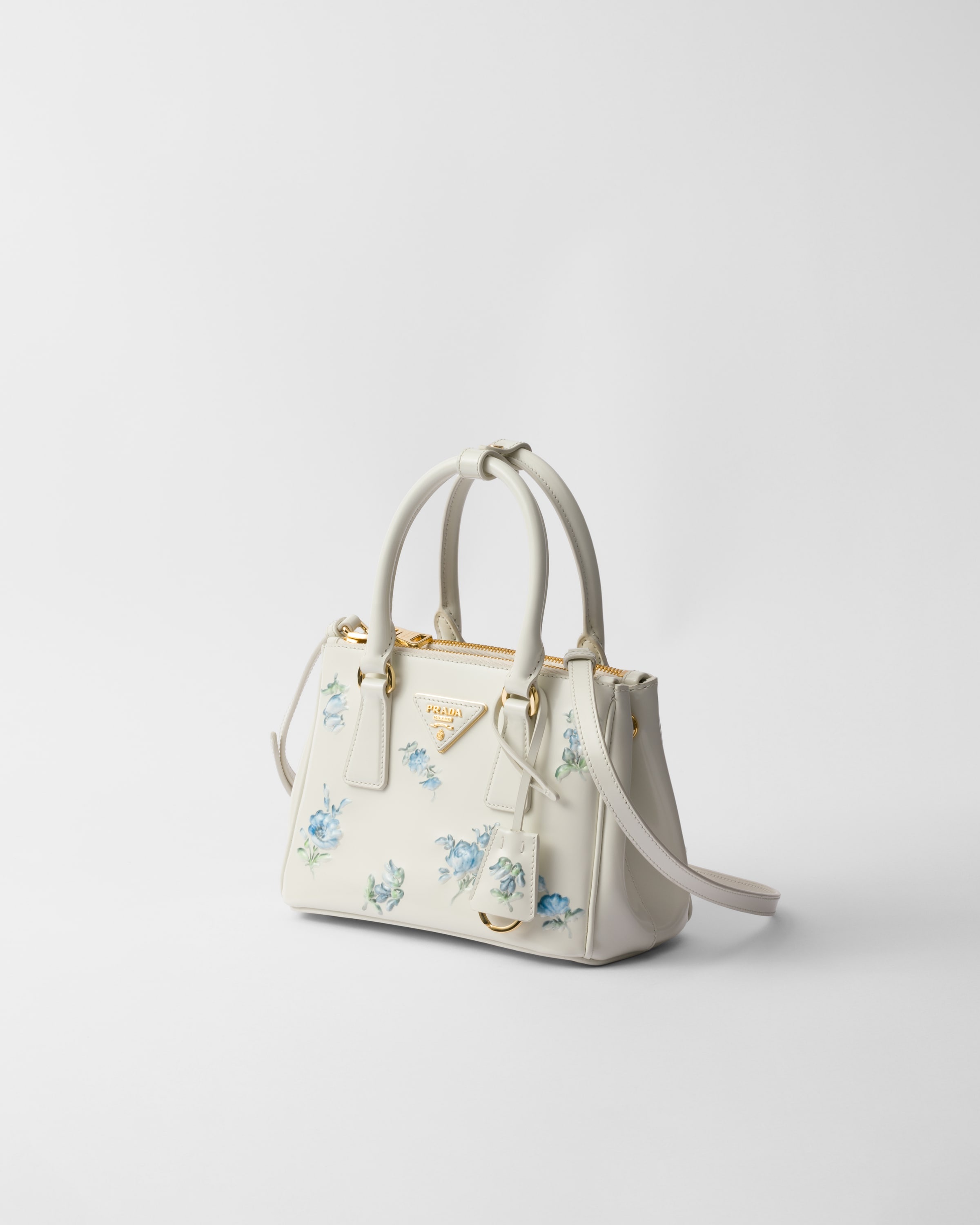 Prada Galleria printed brushed leather mini-bag - 2