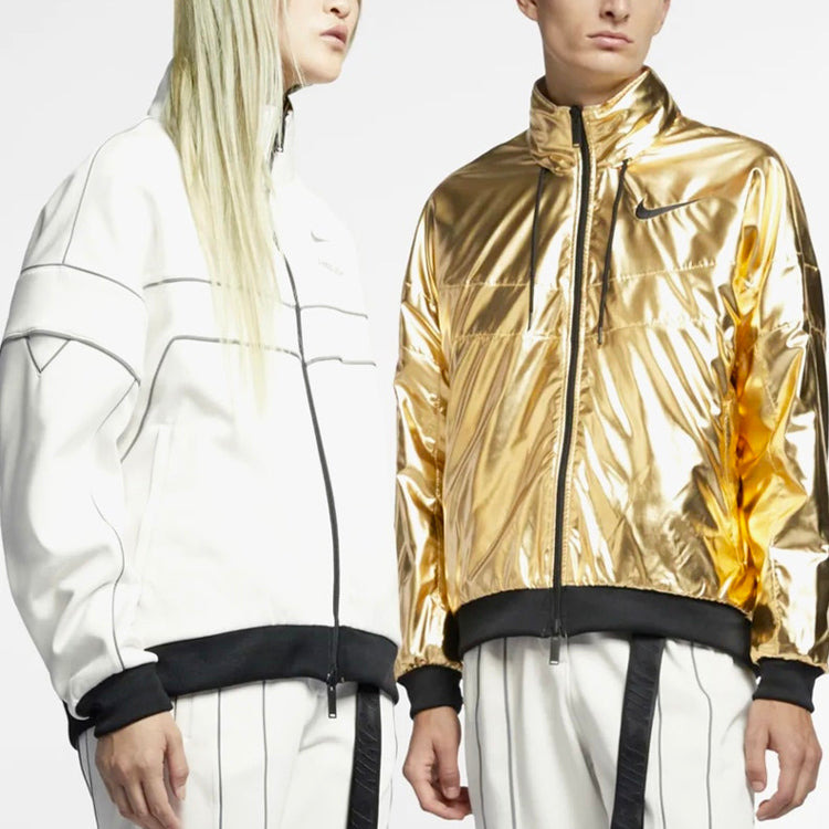 Nike X AMBUSH NRG MIDLAYERPHANTOM & GOLD FOIL White AQ9228-030 - 4