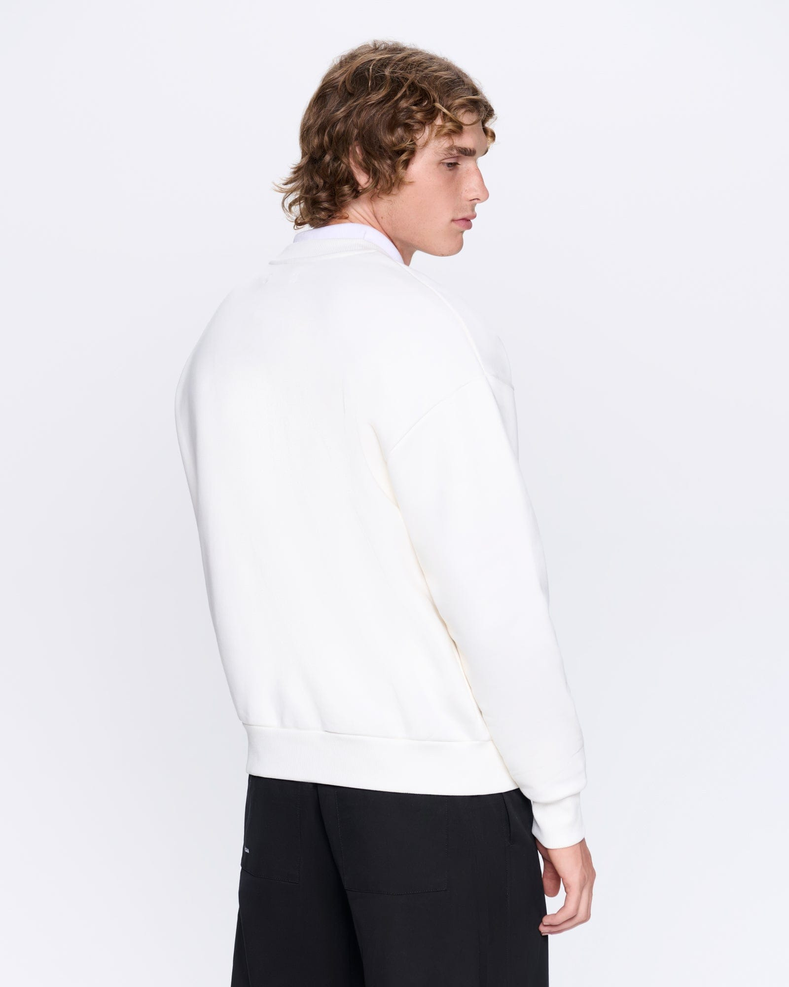 Mens 365 Heavyweight Sweatshirt - Off-White - 4