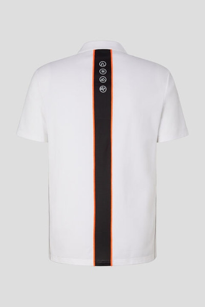 BOGNER Abraham Functional polo shirt in White outlook